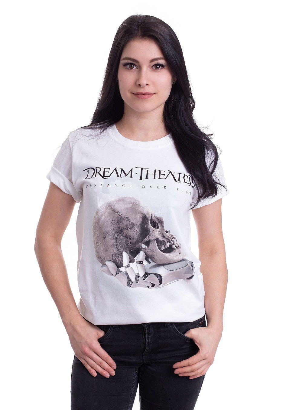 Dream Theater - Distance Over Time (Cover) White - T-Shirt Find Great Cheap Online