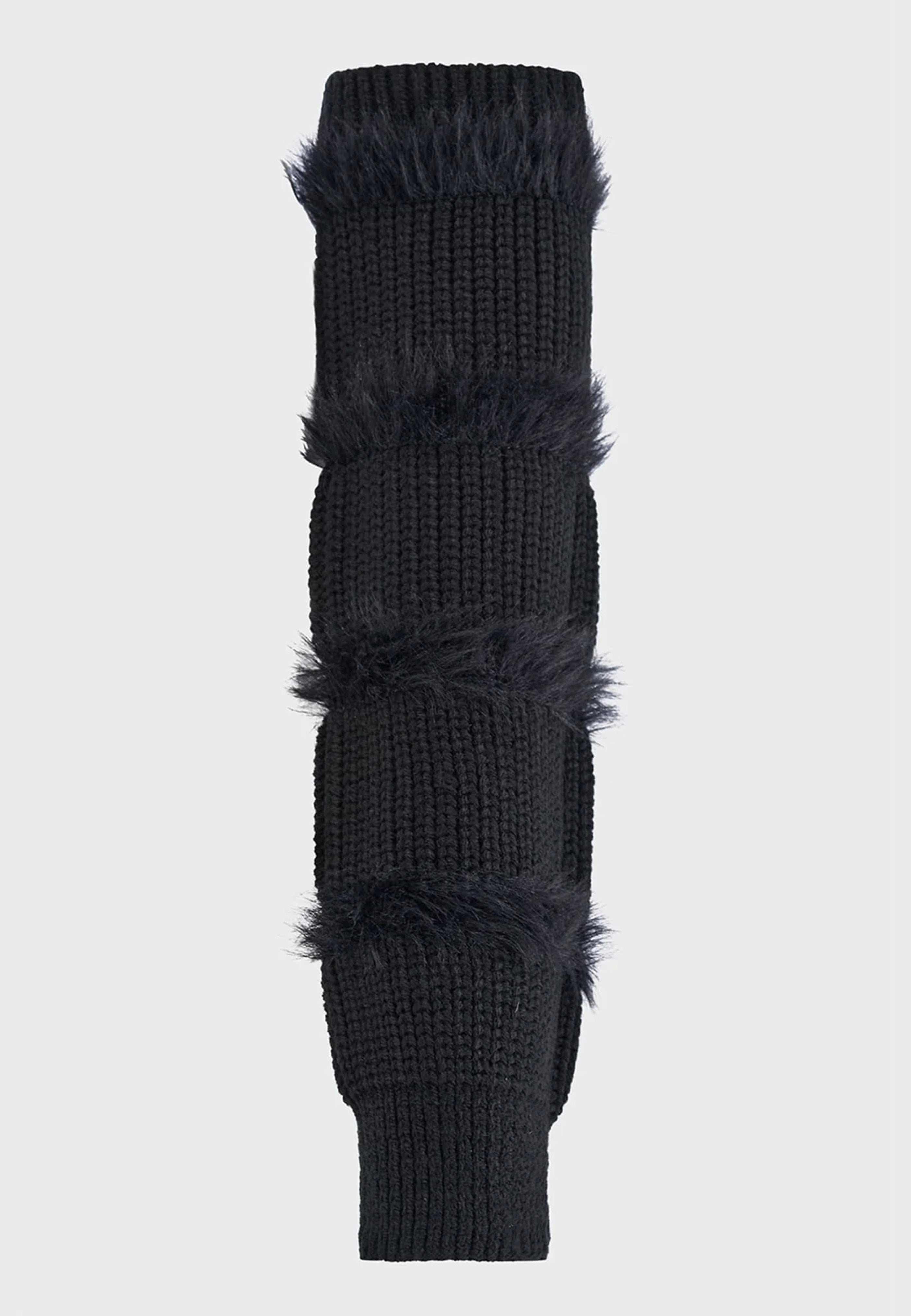 Killstar x Kihilist - Striped Night Black - Arm Warmers Discounts Sale Online