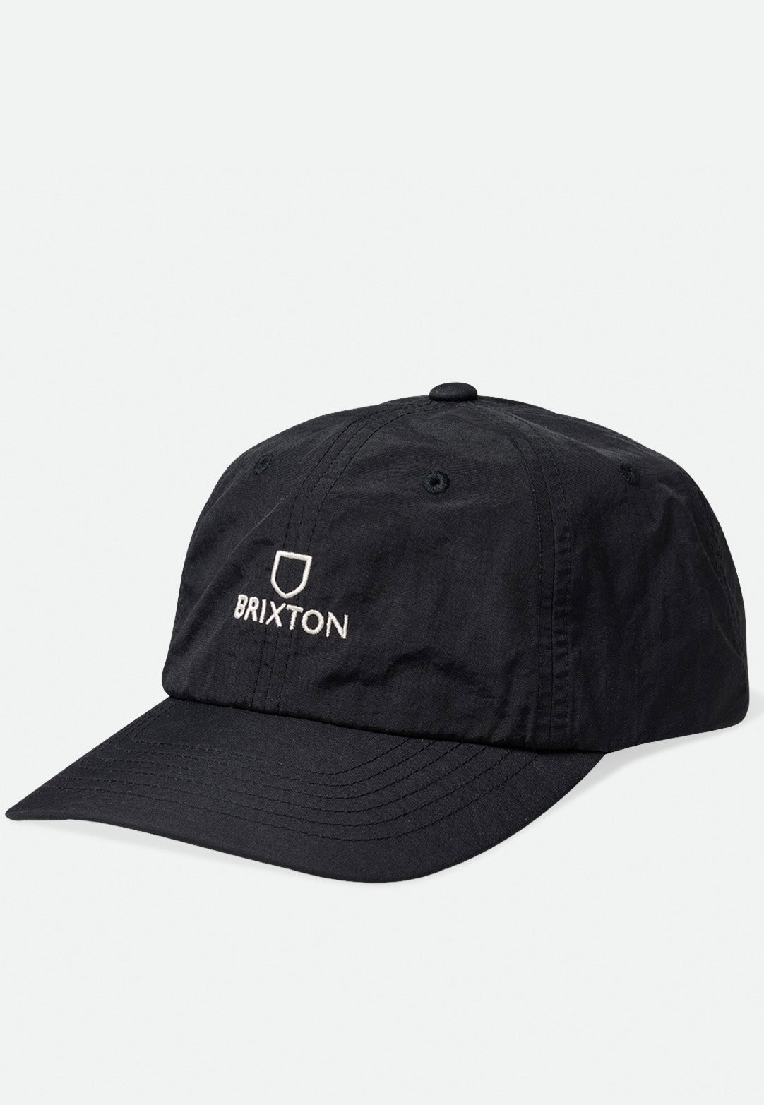 Brixton - Alpha Netplus Black/White Rinse - Cap Footaction Online