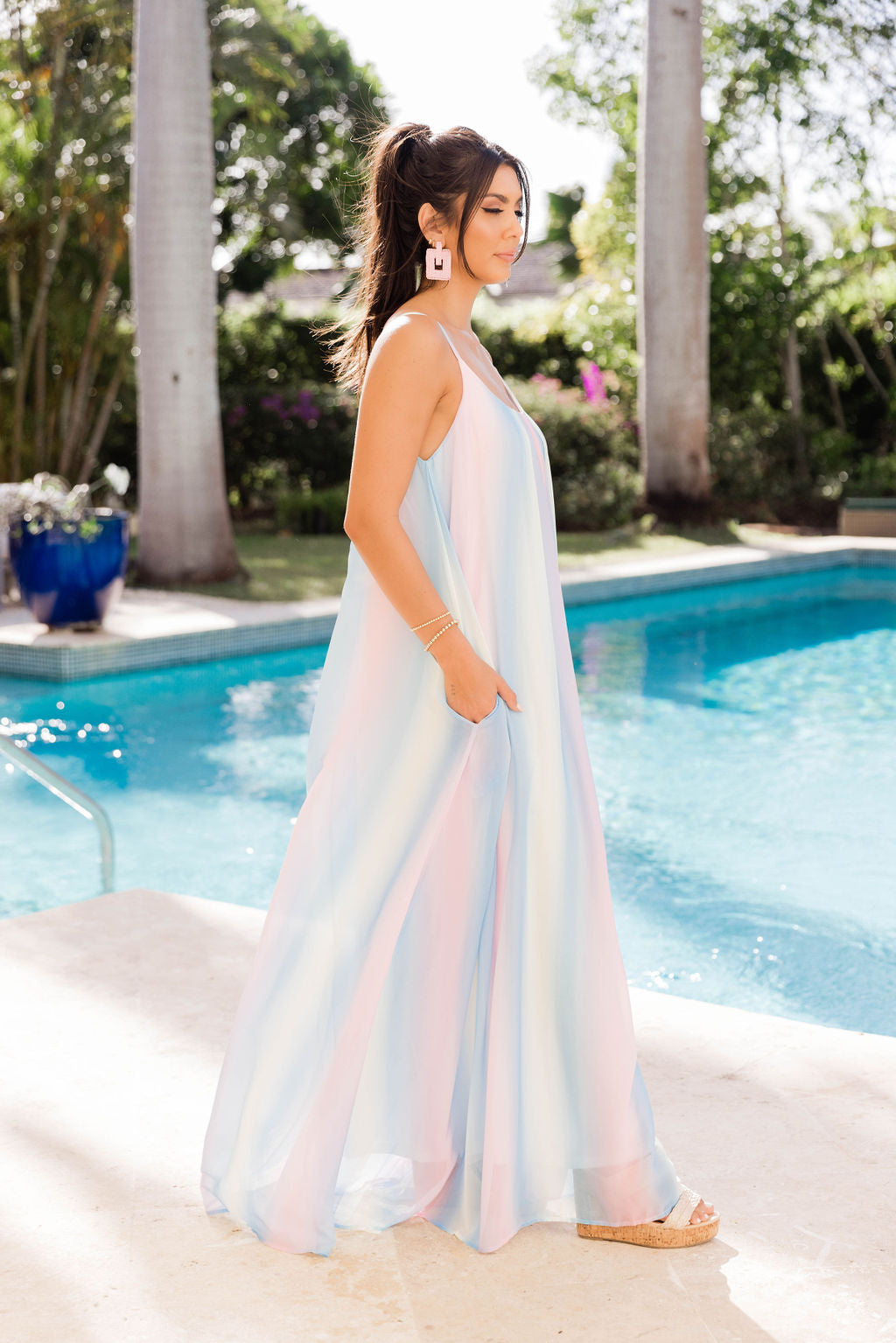 Oceans Of Love Multi Ombre Maxi Dress FINAL SALE Outlet Exclusive