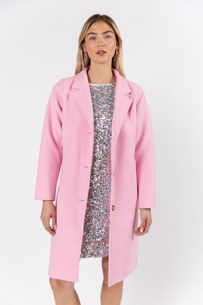 Cozy Love Pink Coat FINAL SALE Buy Cheap Extremely