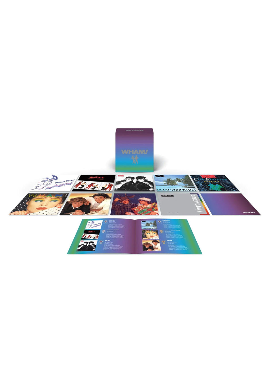 Wham! - The Singles: Echoes From The Edge Of Heaven - 10 CD Boxset Get To Buy For Sale