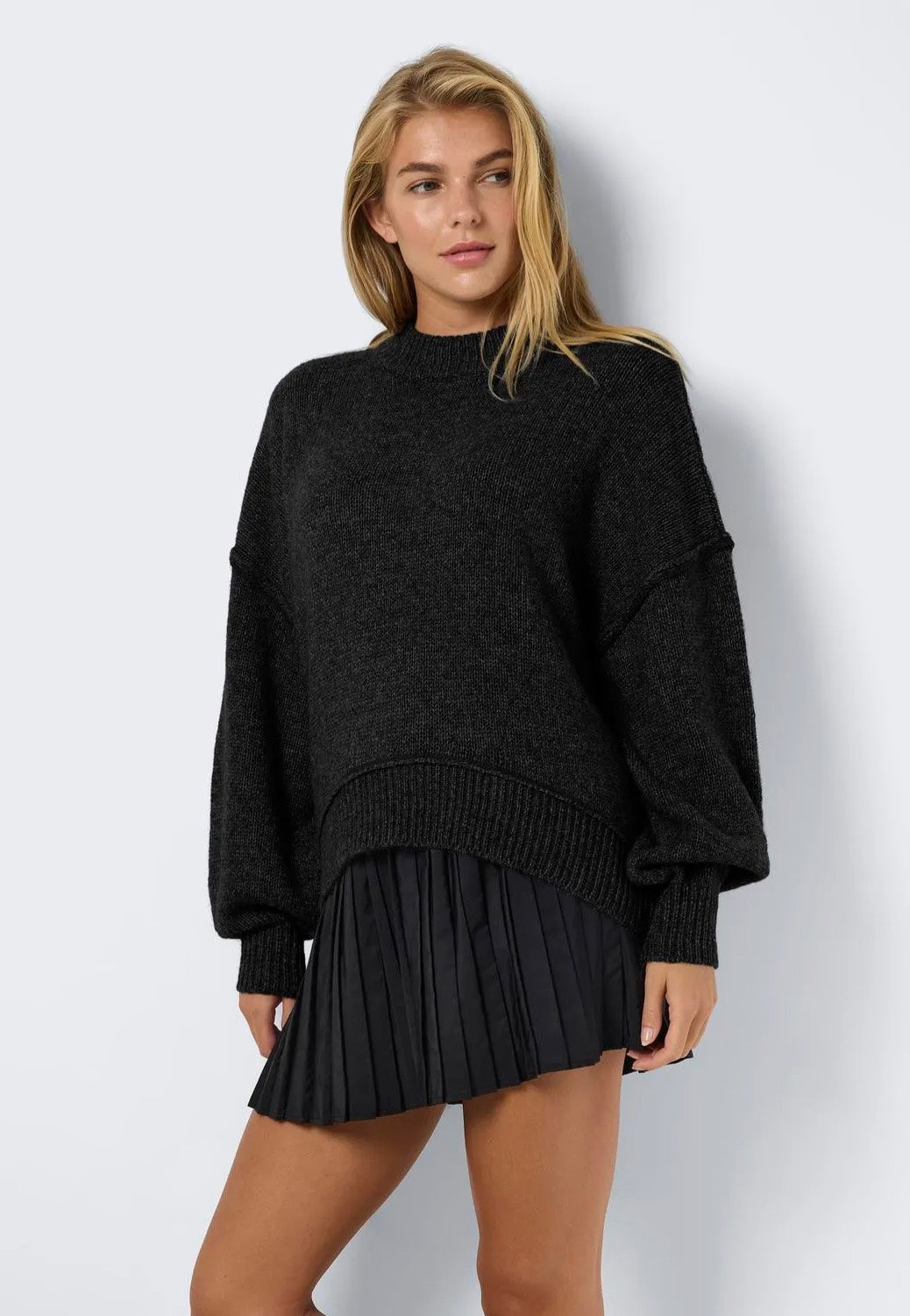 Noisy May - Luisa O Neck Black - Pullover Cheap Pice Wholesale Pice