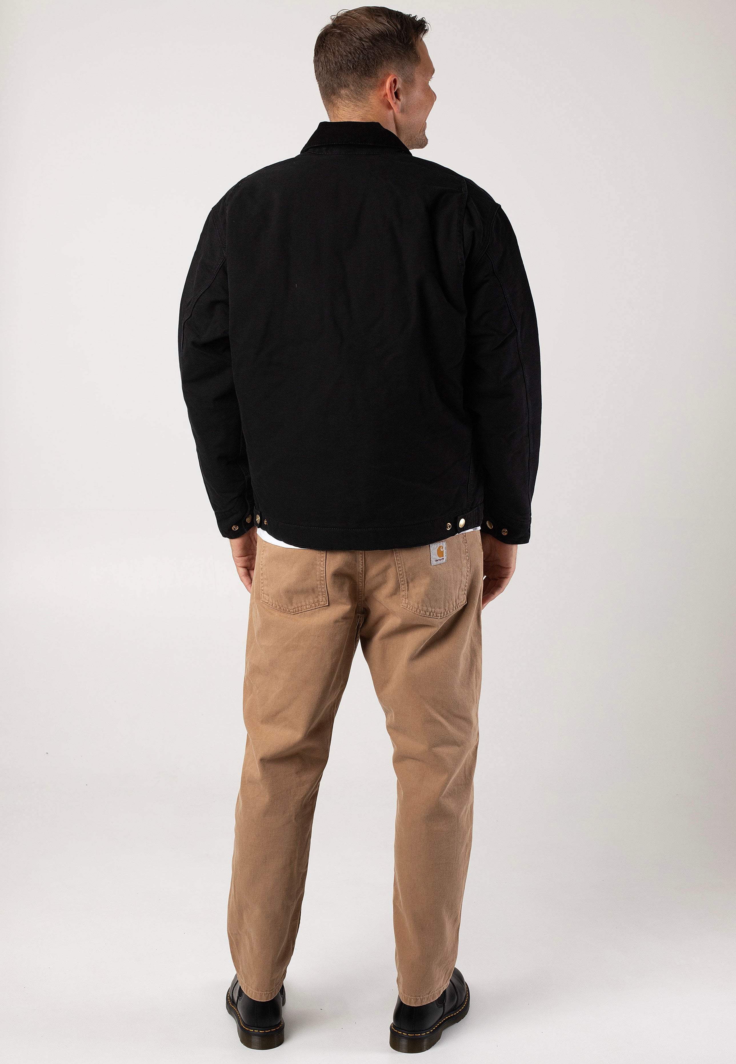 Carhartt WIP - Og Detroit Aged Canvas Black/Black - Jacket Cheap Sale Lowest Pice