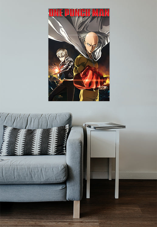 One Punch Man - Destruction - Poster Ebay