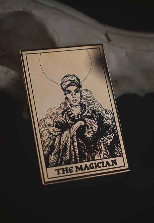 Lively Ghosts - The Magician Tarot Gold - Pin Sale Release Dates