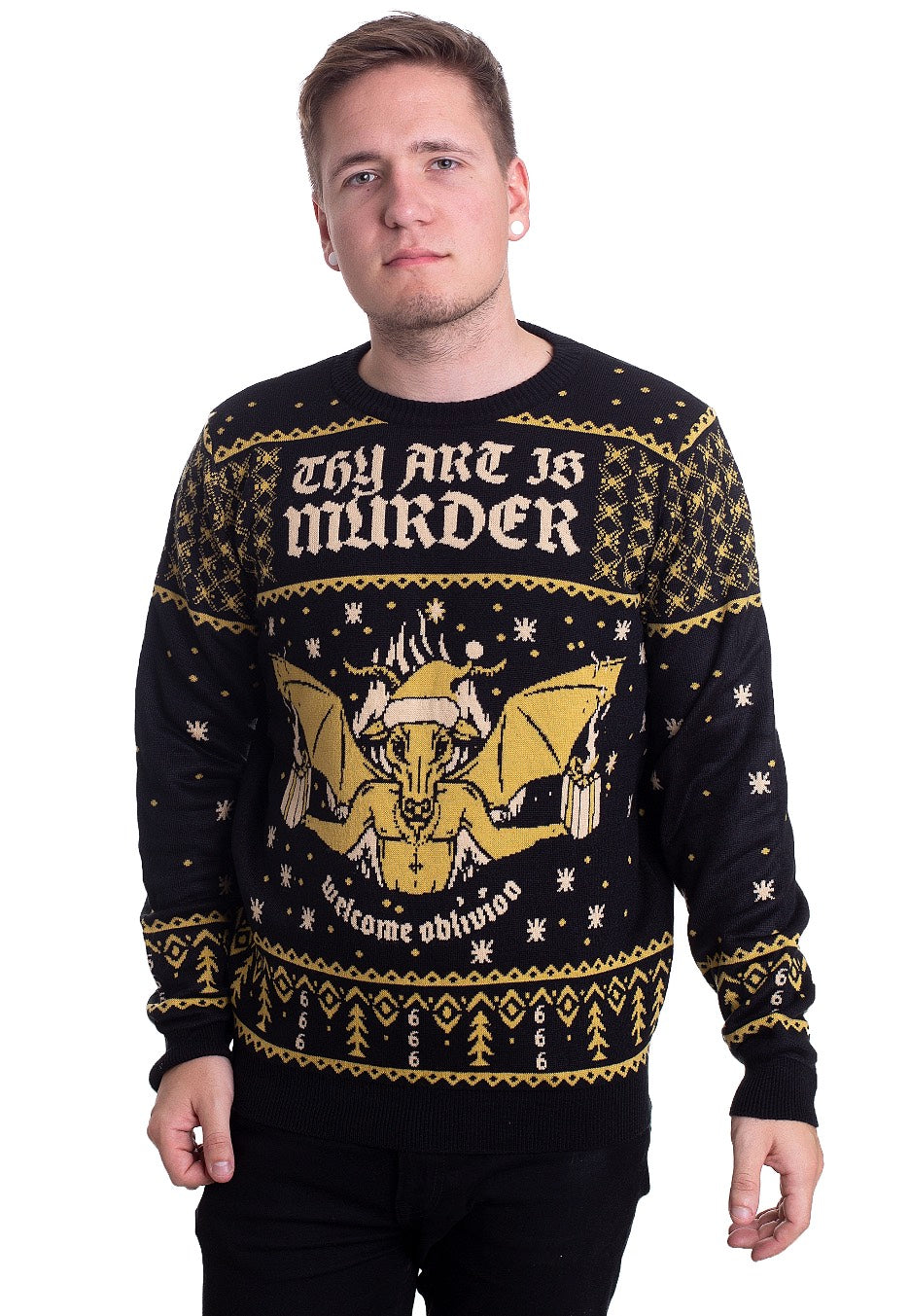 Thy Art Is Murder - Welcome Oblivion Limited Winter Knit - Pullover Many Kinds Of Online