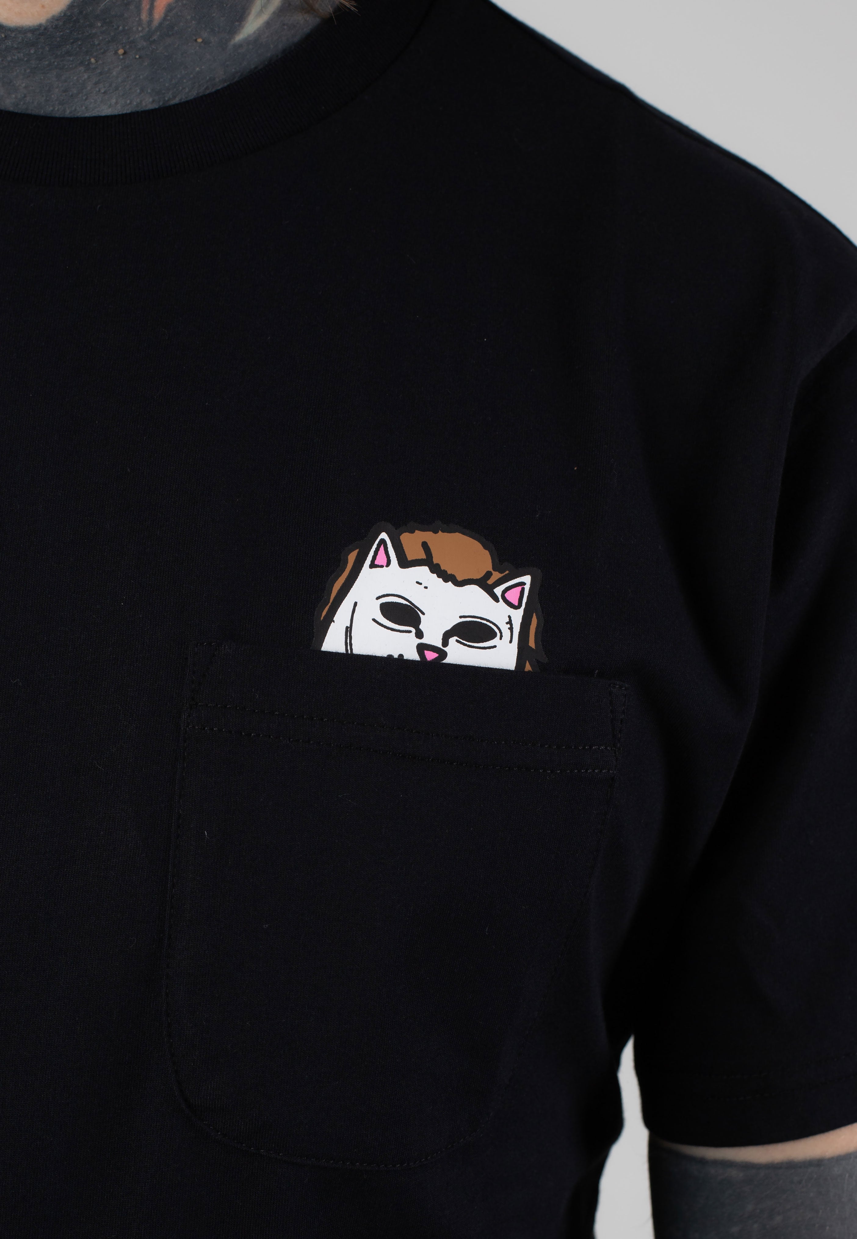 RIPNDIP - Killer Nerm Pocket Black - T-Shirt Many Kinds Of Sale Online