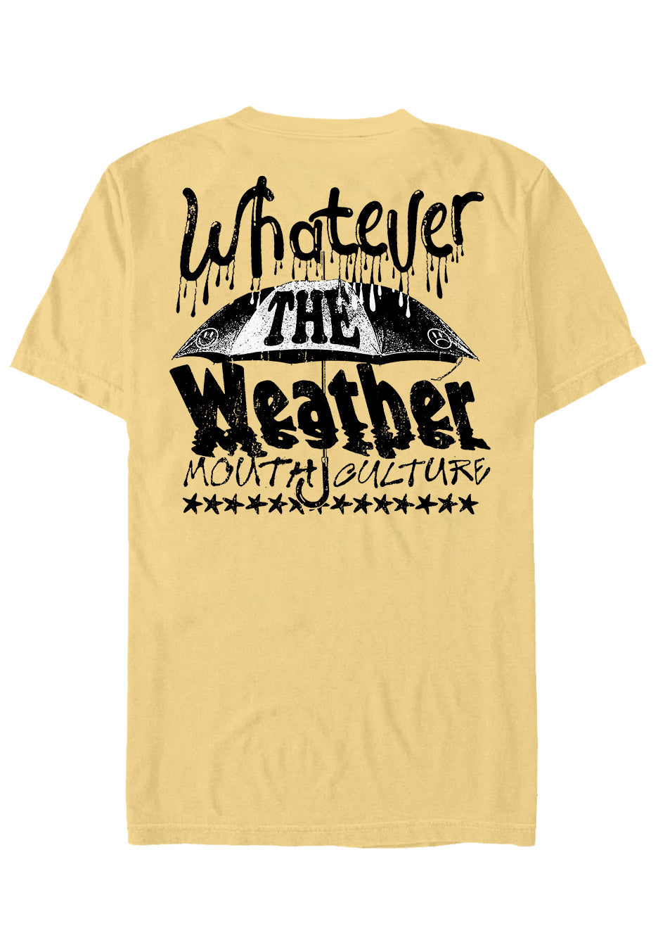 Mouth Culture - Umbrella Yellow - T-Shirt Free Shipping Cheap Online