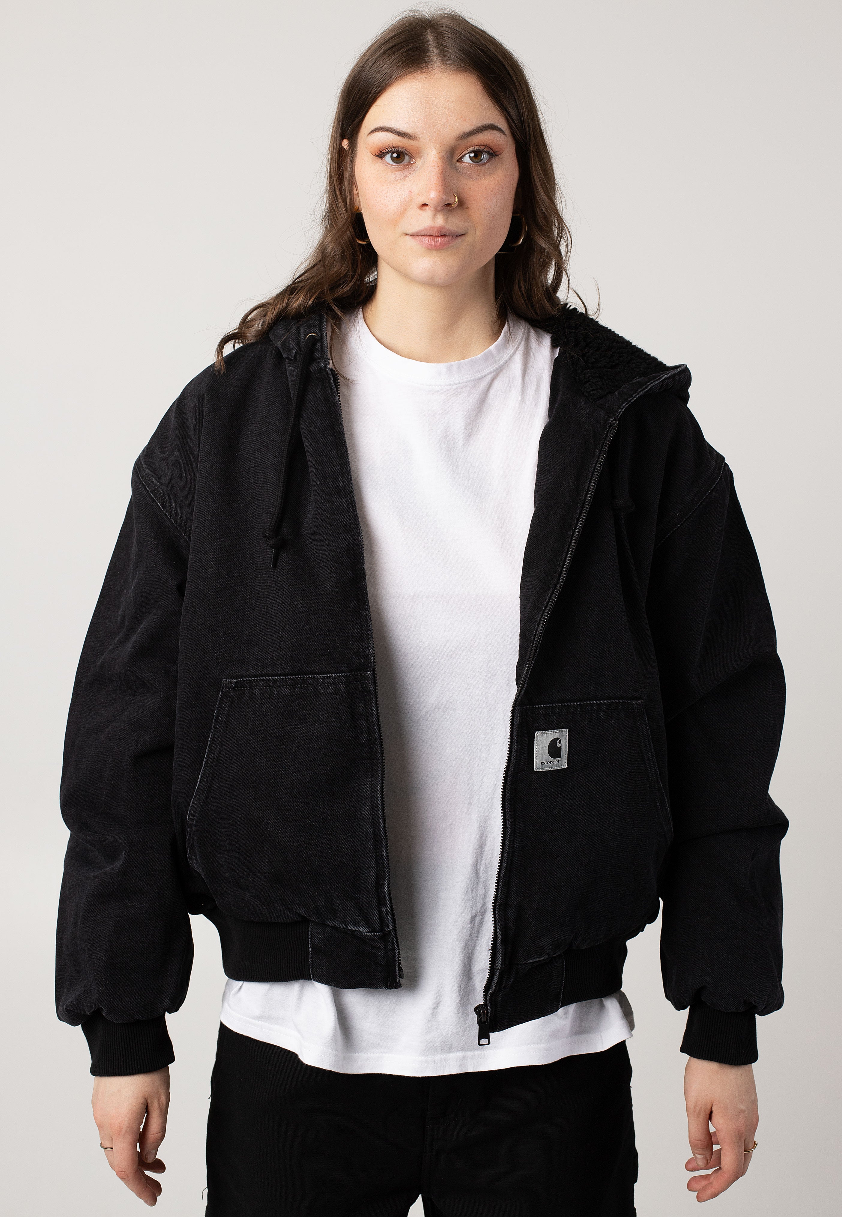 Carhartt WIP - W' Og Active Stone Washed Black - Jeans Jacket