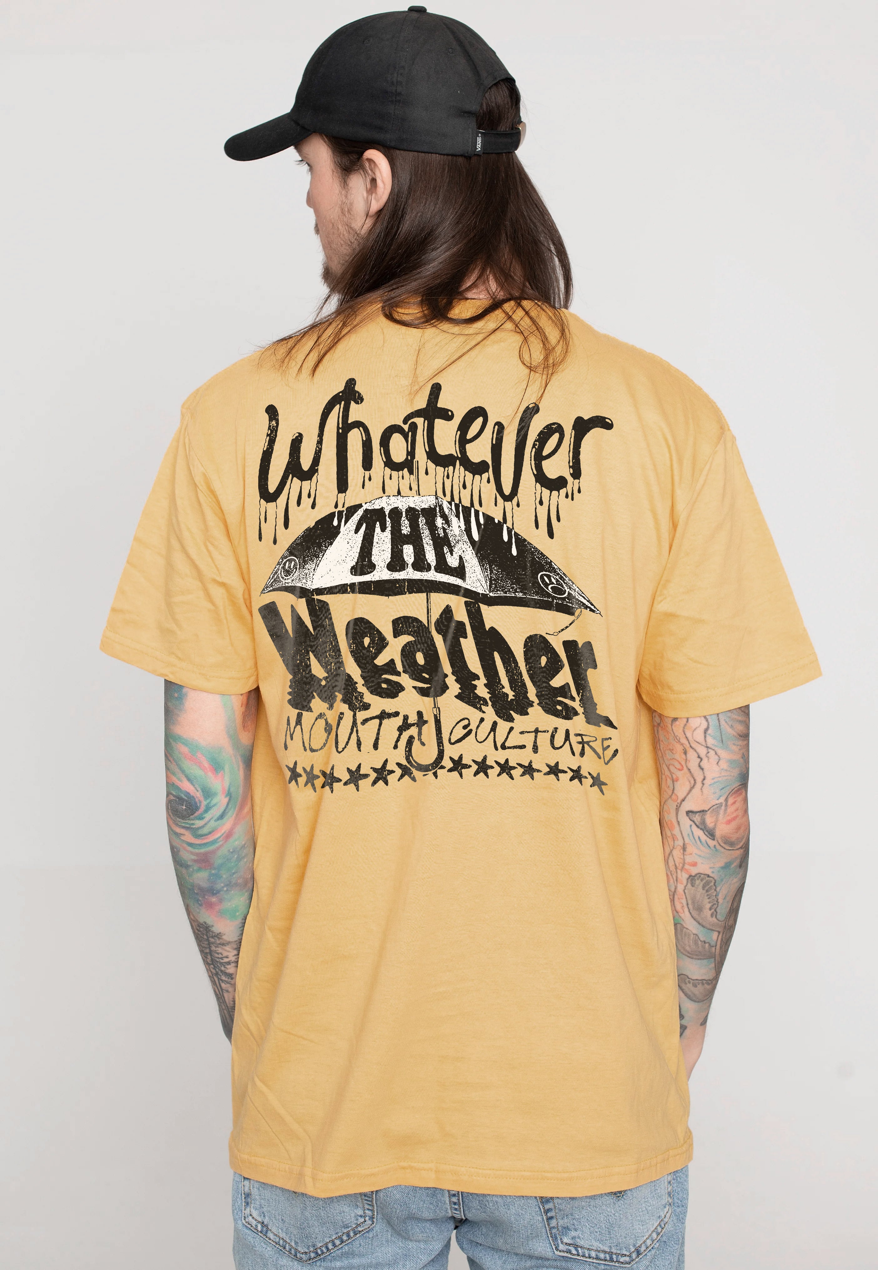 Mouth Culture - Umbrella Yellow - T-Shirt Free Shipping Cheap Online