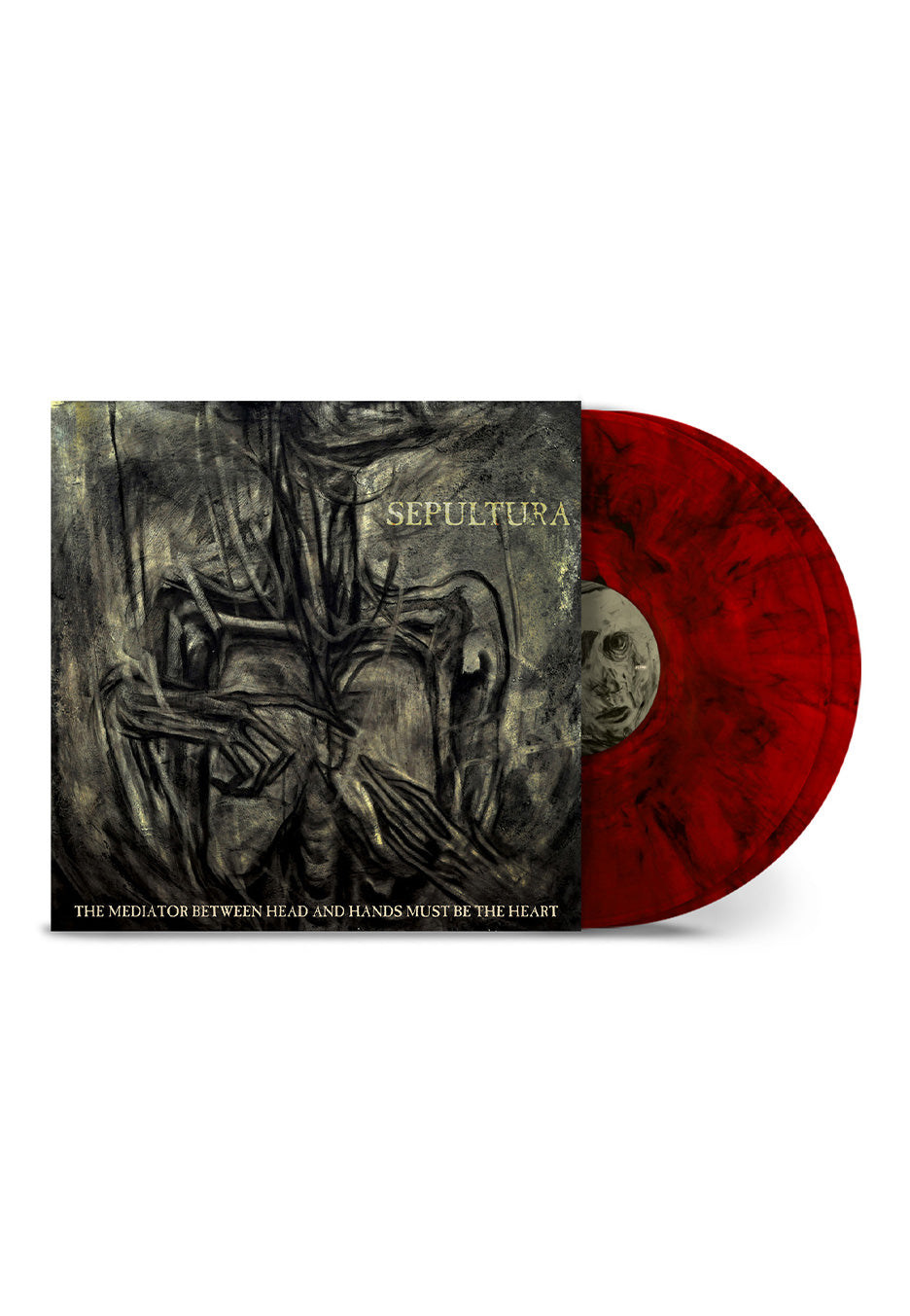 Sepultura - The Mediator Between Head And Hands Must Be The Heart (40th Anniv.) Ltd. Ruby - Marbled 2 Vinyl Best Place Online