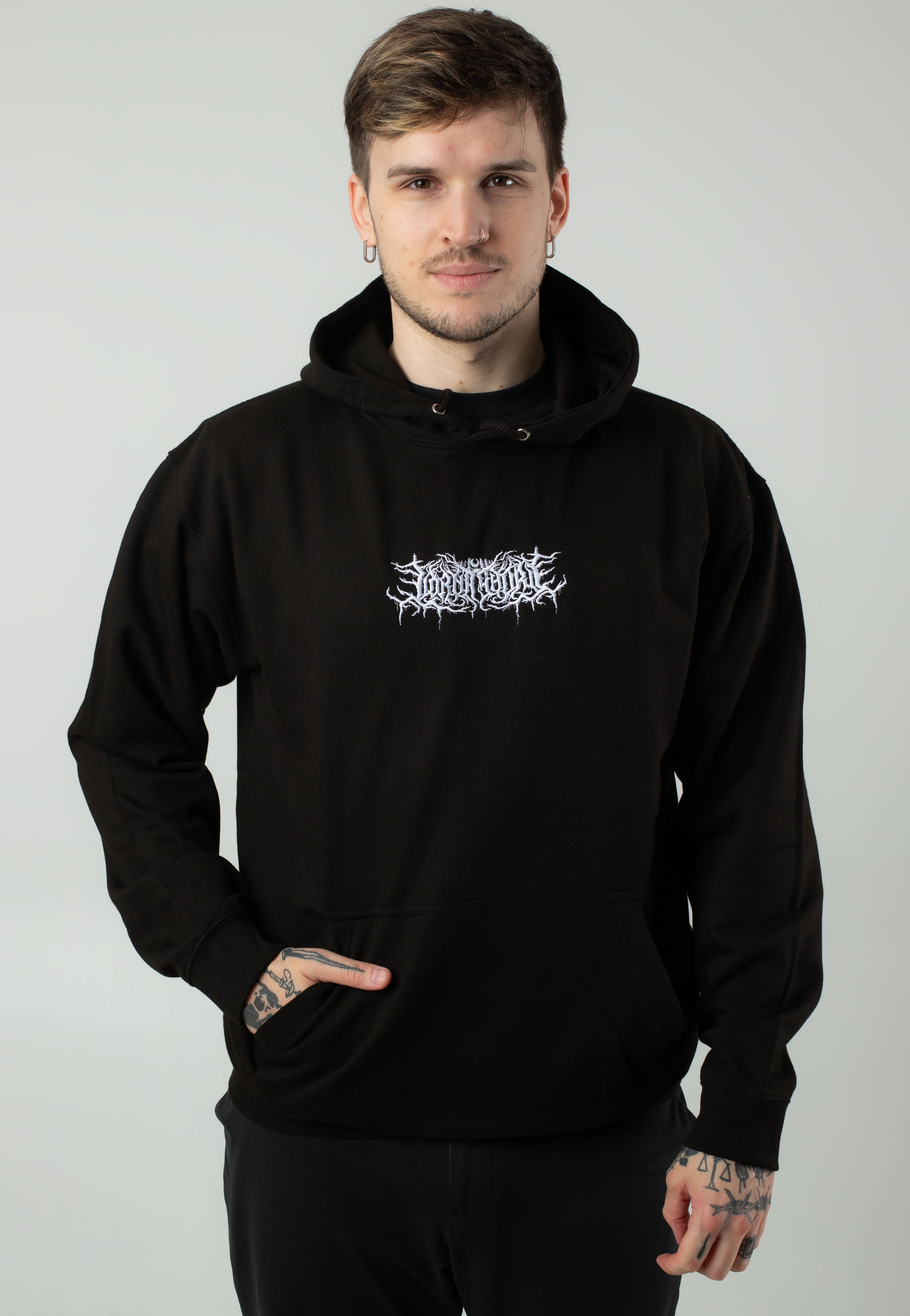 Lorna Shore - Embroidered Logo - Hoodie Real Online