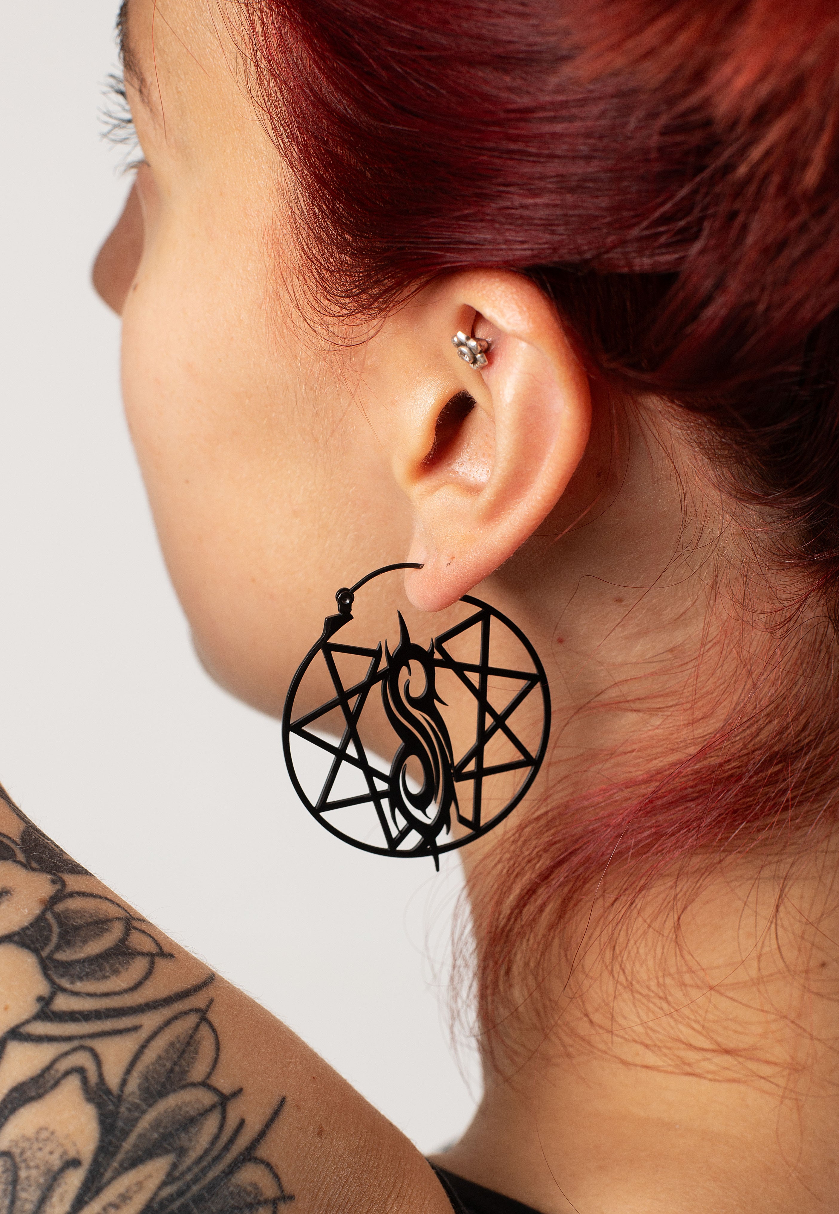 Wildcat x Slipknot - Nonagram Logo - Earrings Free Shipping Wiki