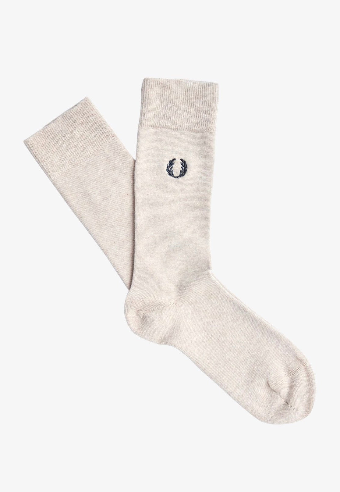 Fred Perry - Classic Laurel Wreath Porridge/ Anchor Grey - Socks Clearance 100% Guaranteed