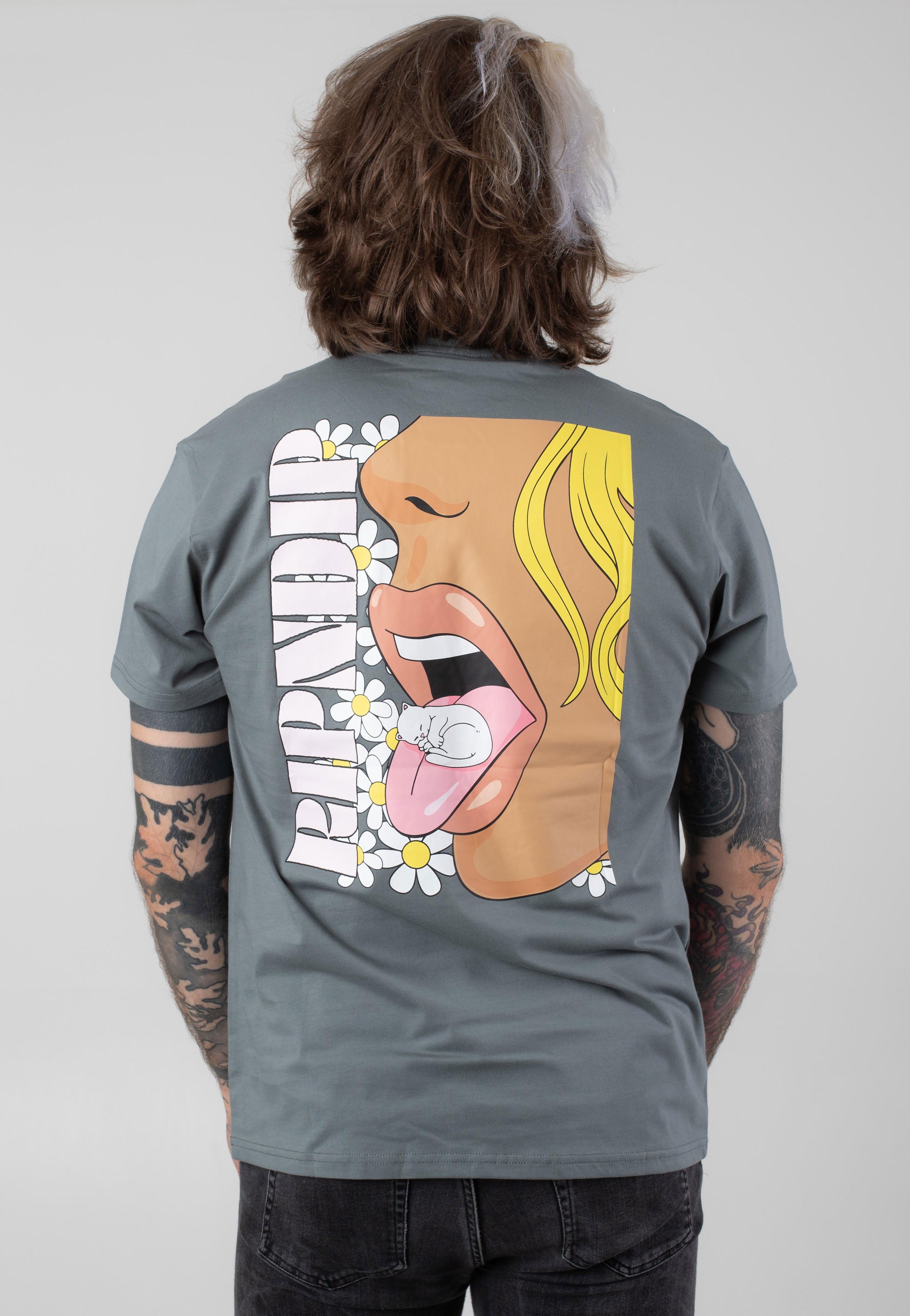 RIPNDIP - Taste Like Nerm Charcoal - T-Shirt Buy Cheap Eastbay