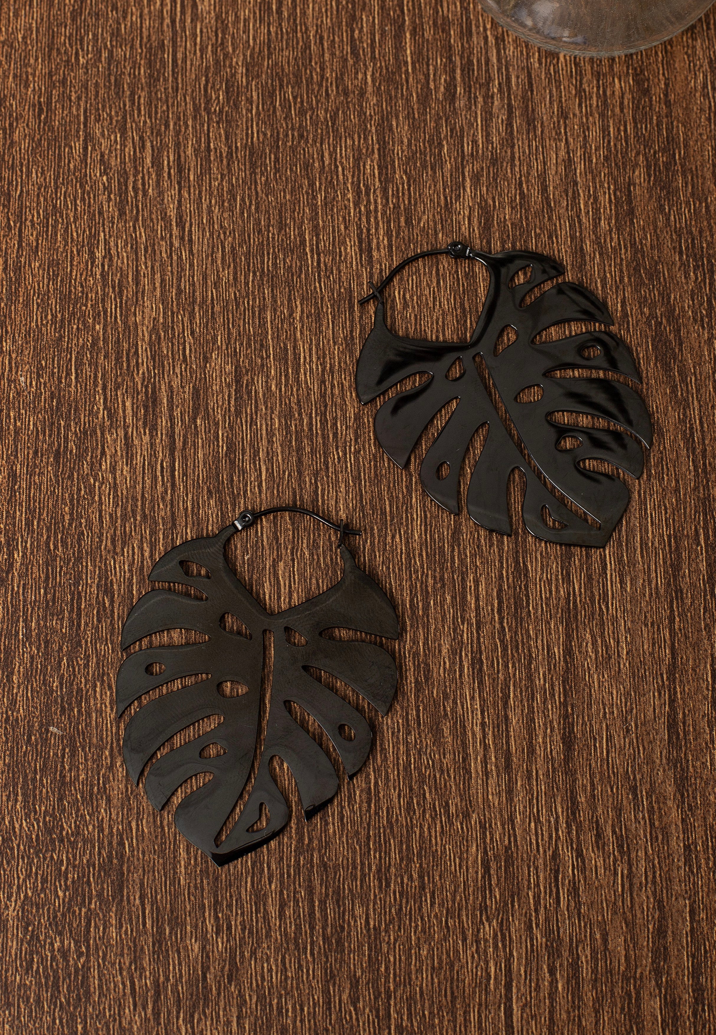 Wildcat - Monstera Leaf - Earrings Free Shipping Cheap