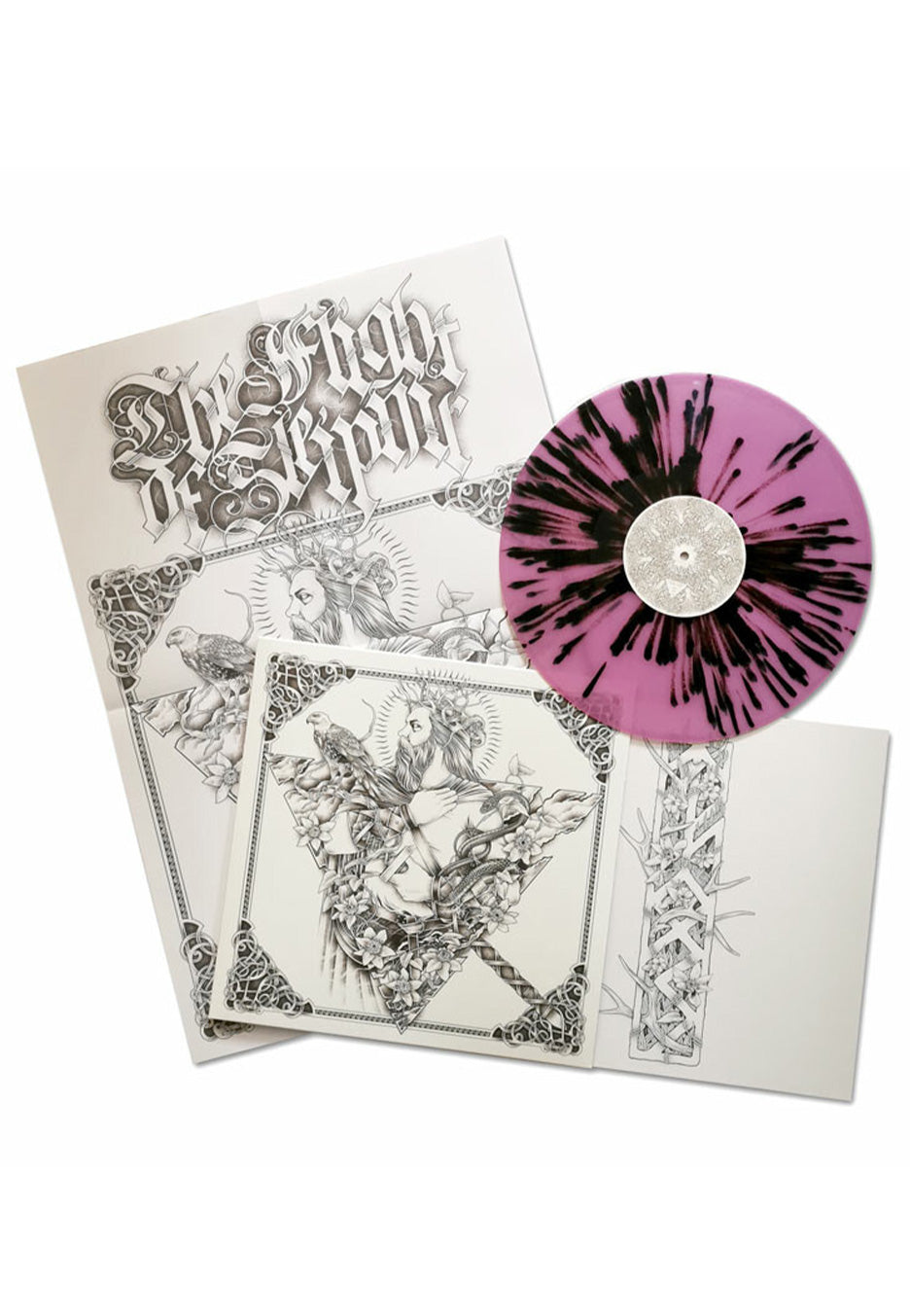 The Flight Of Sleipnir - Nature's Cadence Pink w/ Black - Splattered Vinyl