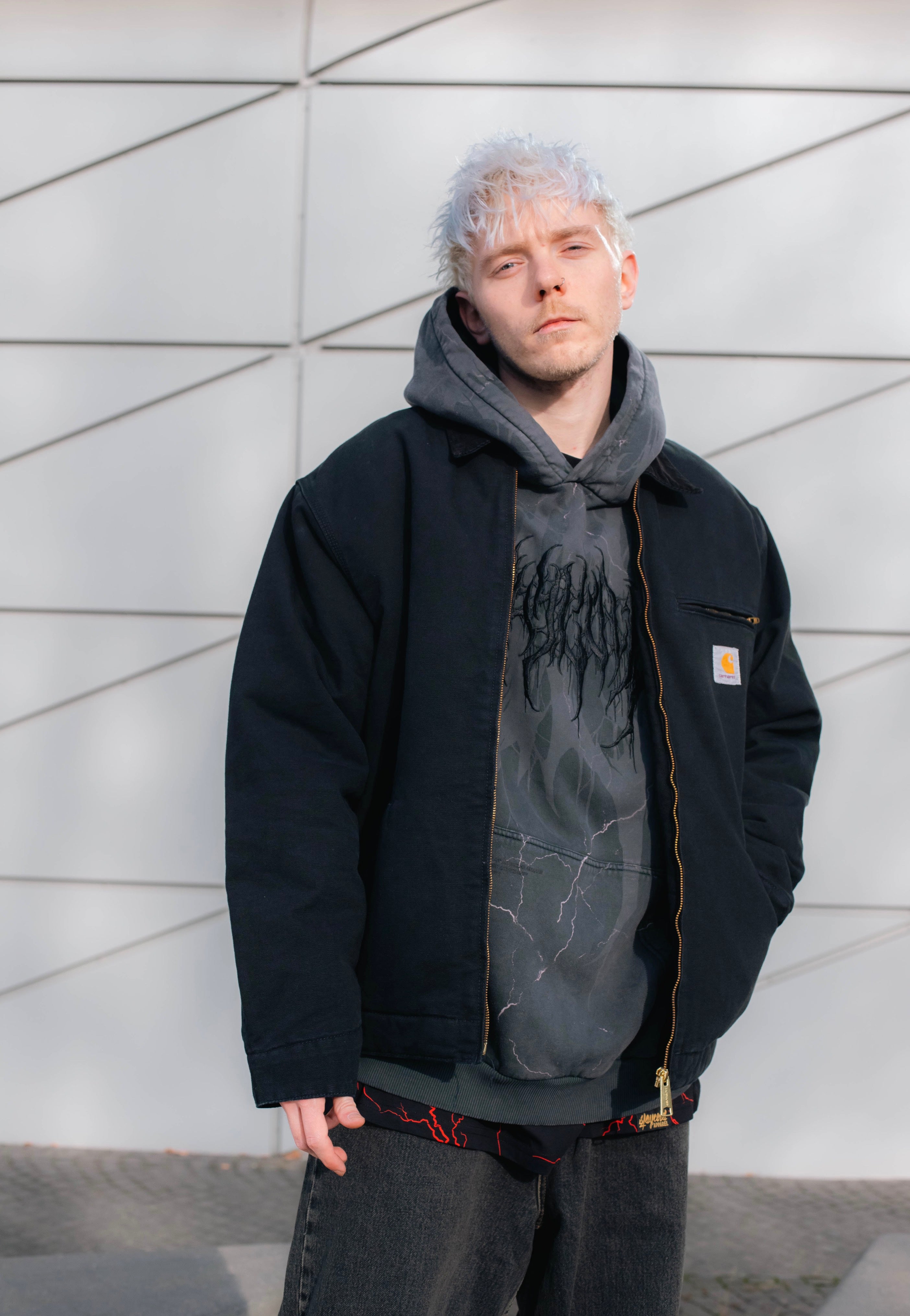 Carhartt WIP - Og Detroit Aged Canvas Black/Black - Jacket Cheap Sale Lowest Pice