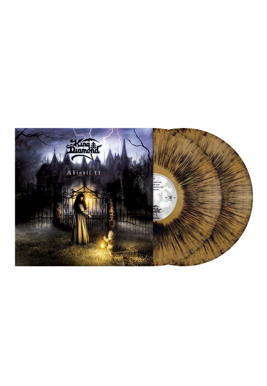 King Diamond - Abigail II: The Revenge Ltd. Gold Black Dust - Colored 2 Vinyl Outlet Low Pice