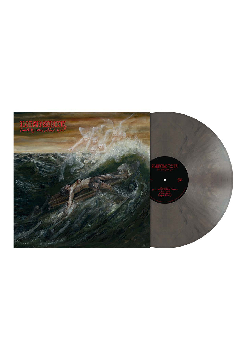 Lifesick - Loved By None, Hated By All Ltd. Dark Charcoal - Marbled Vinyl Deals Cheap Online