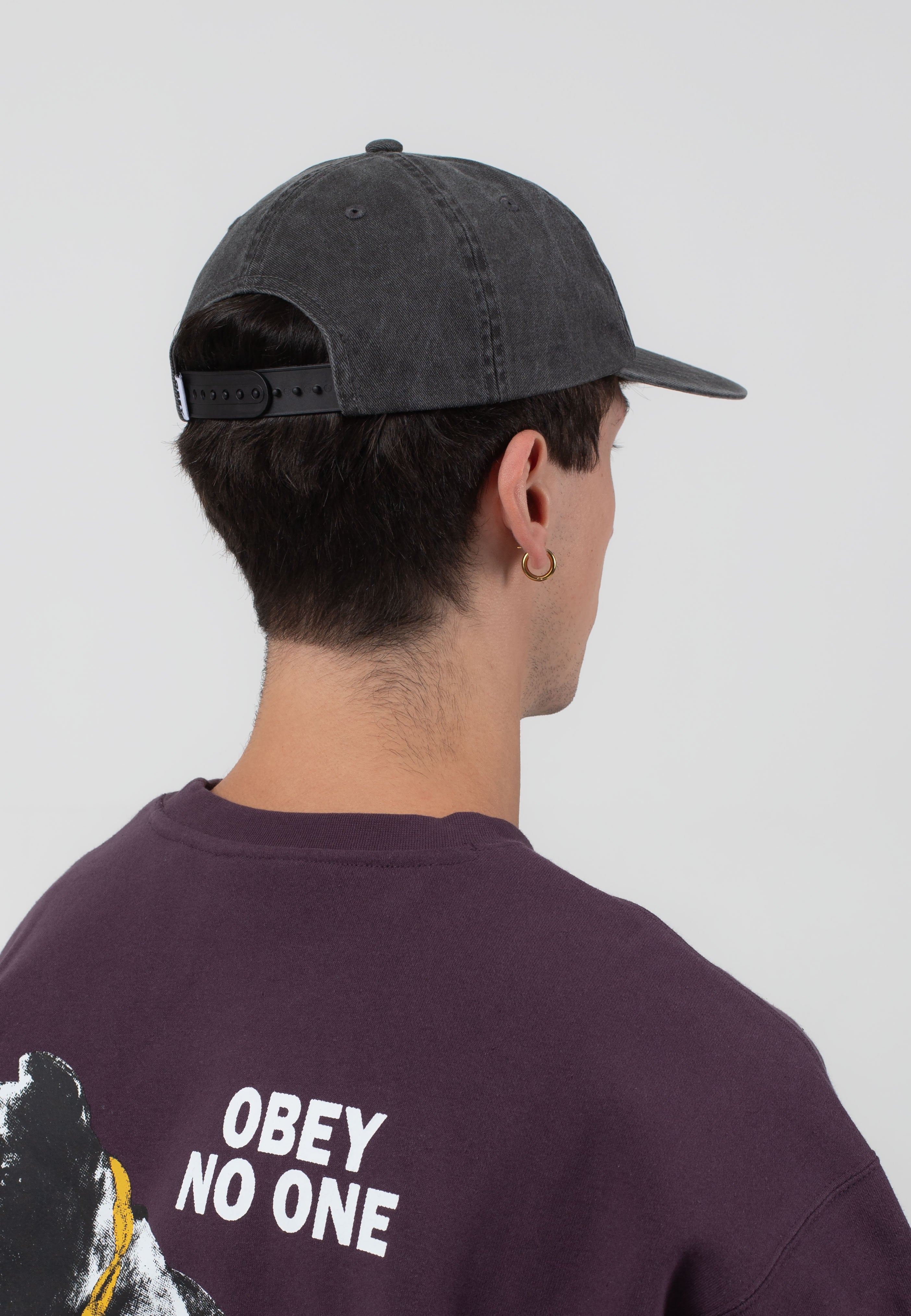 Obey - Pigment Posse Black - Cap Looking For