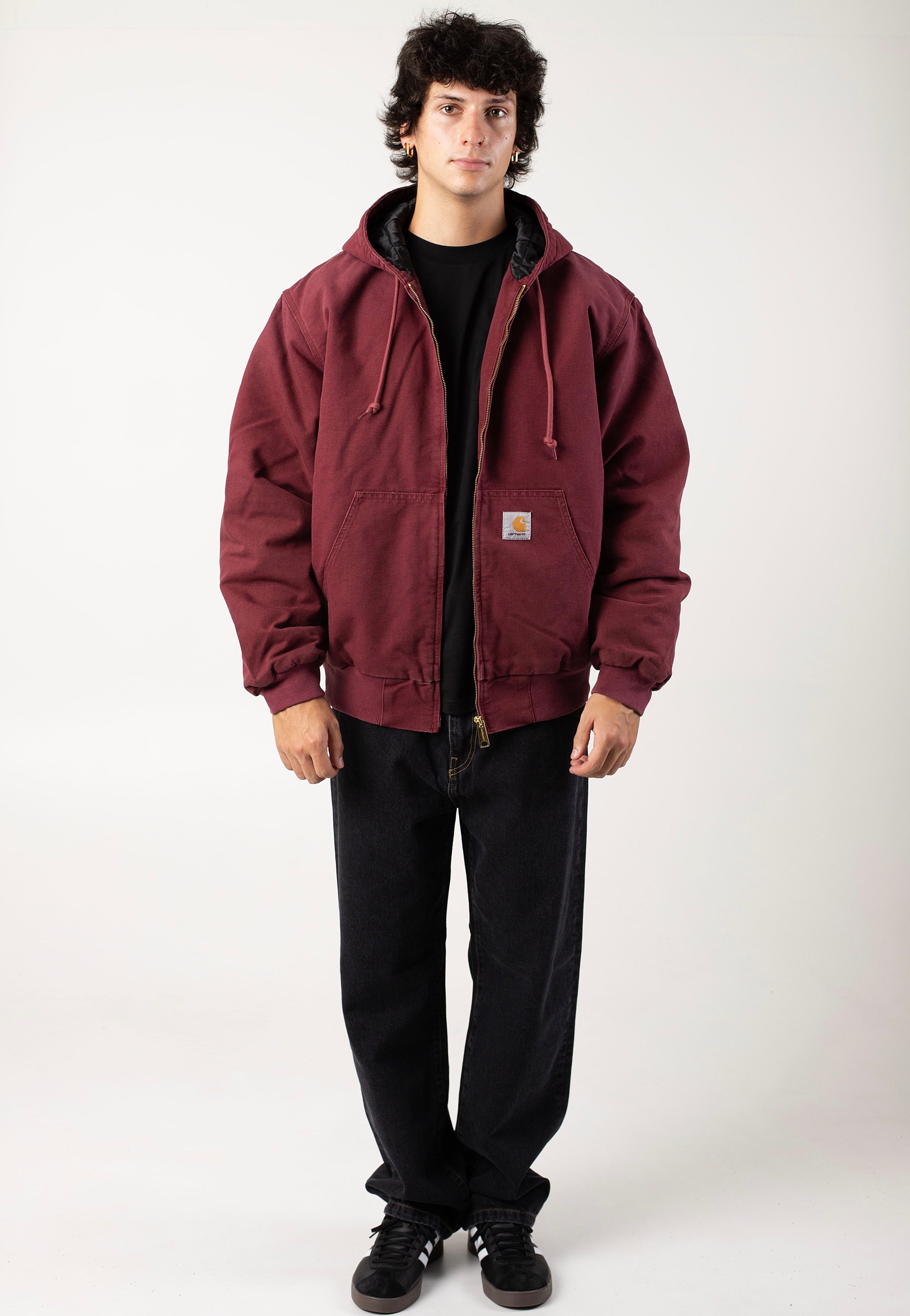 Carhartt WIP - Og Active Aged Canvas Malbec - Jacket Clearance With Mastercard