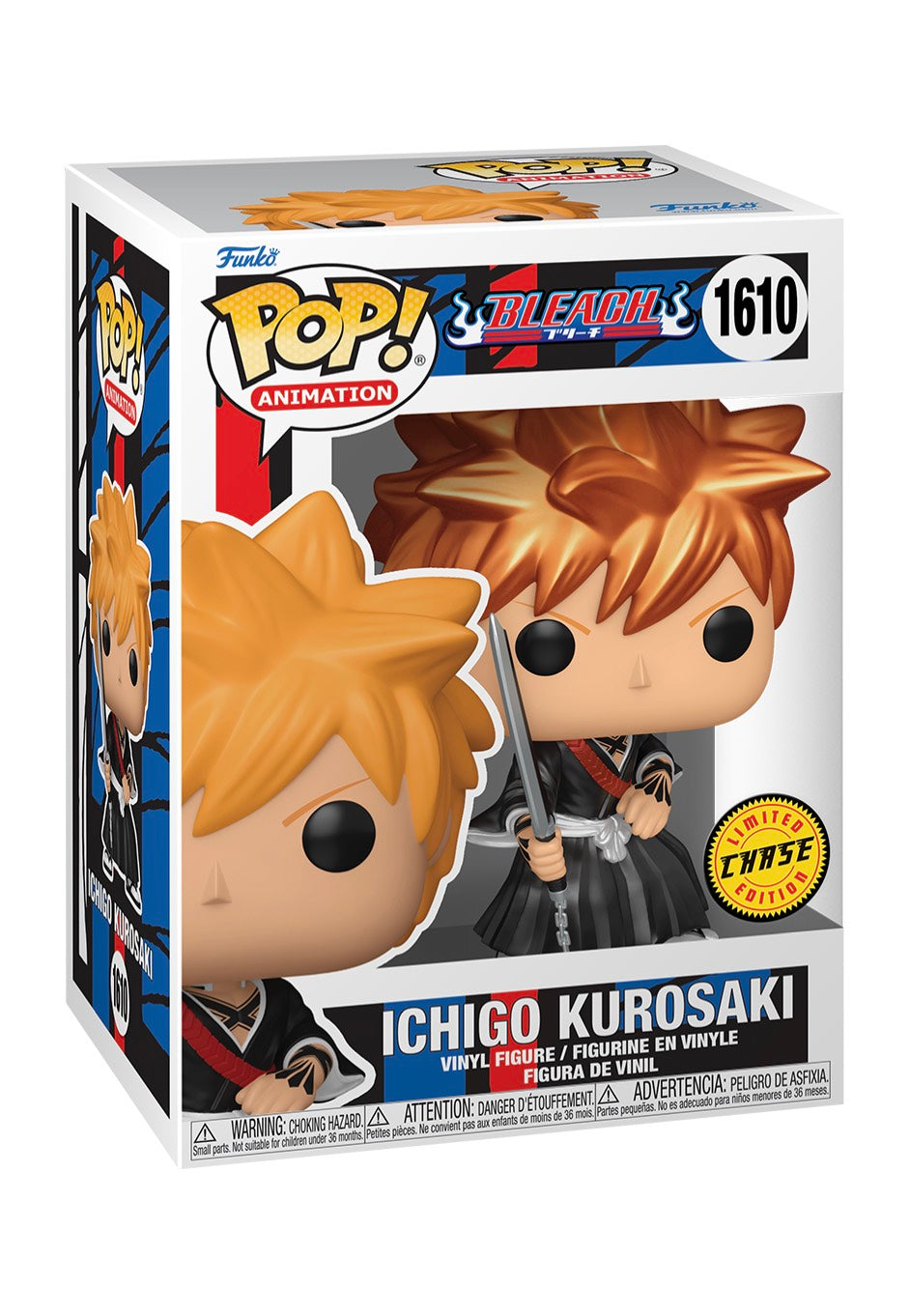 Bleach - Ichigo w/ Chase (Metallic) POP! Vinyl - Funko Pop Reliable