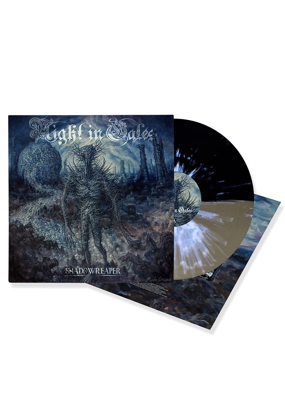 Night In Gales - Shadowreaper Ltd. Black/ Gold - Splattered Vinyl Buy Cheap Pay With Visa