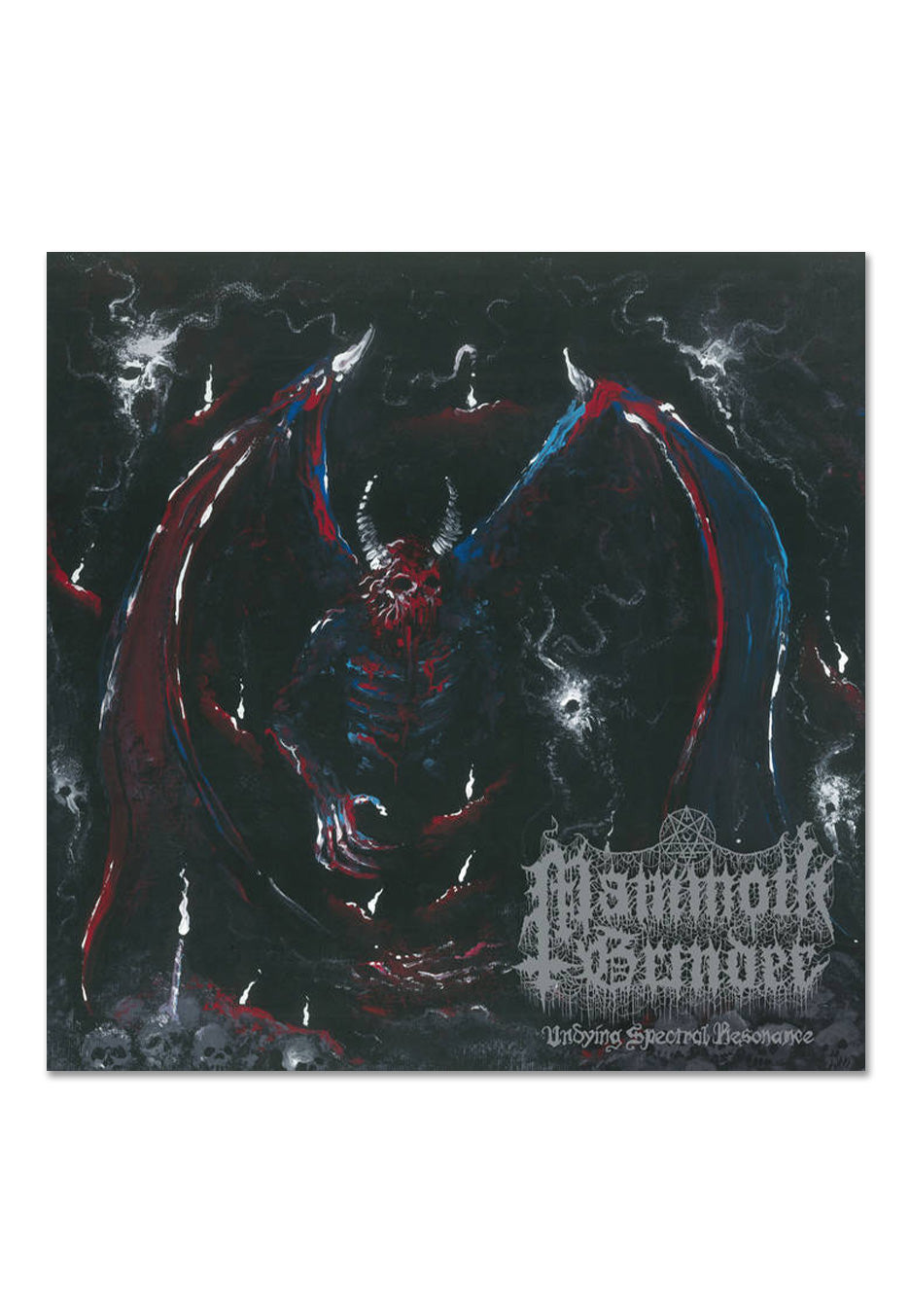 Mammoth Grinder - Undying Spectral Resonance Ltd. Cyan Blue/Red Galaxy - Colored Vinyl Discount Cheapest