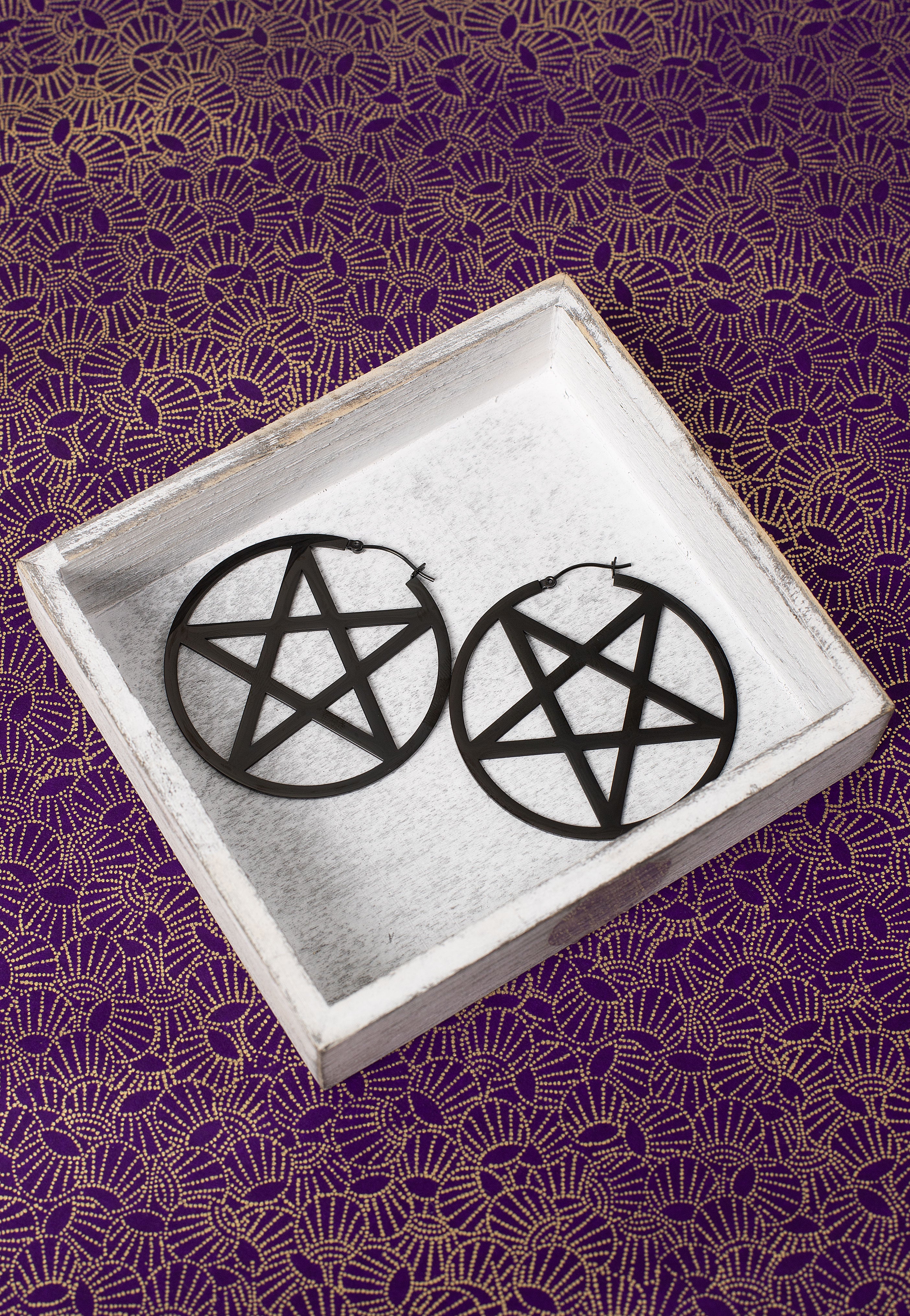 Wildcat - Pentagram - Earrings Cheap Newest