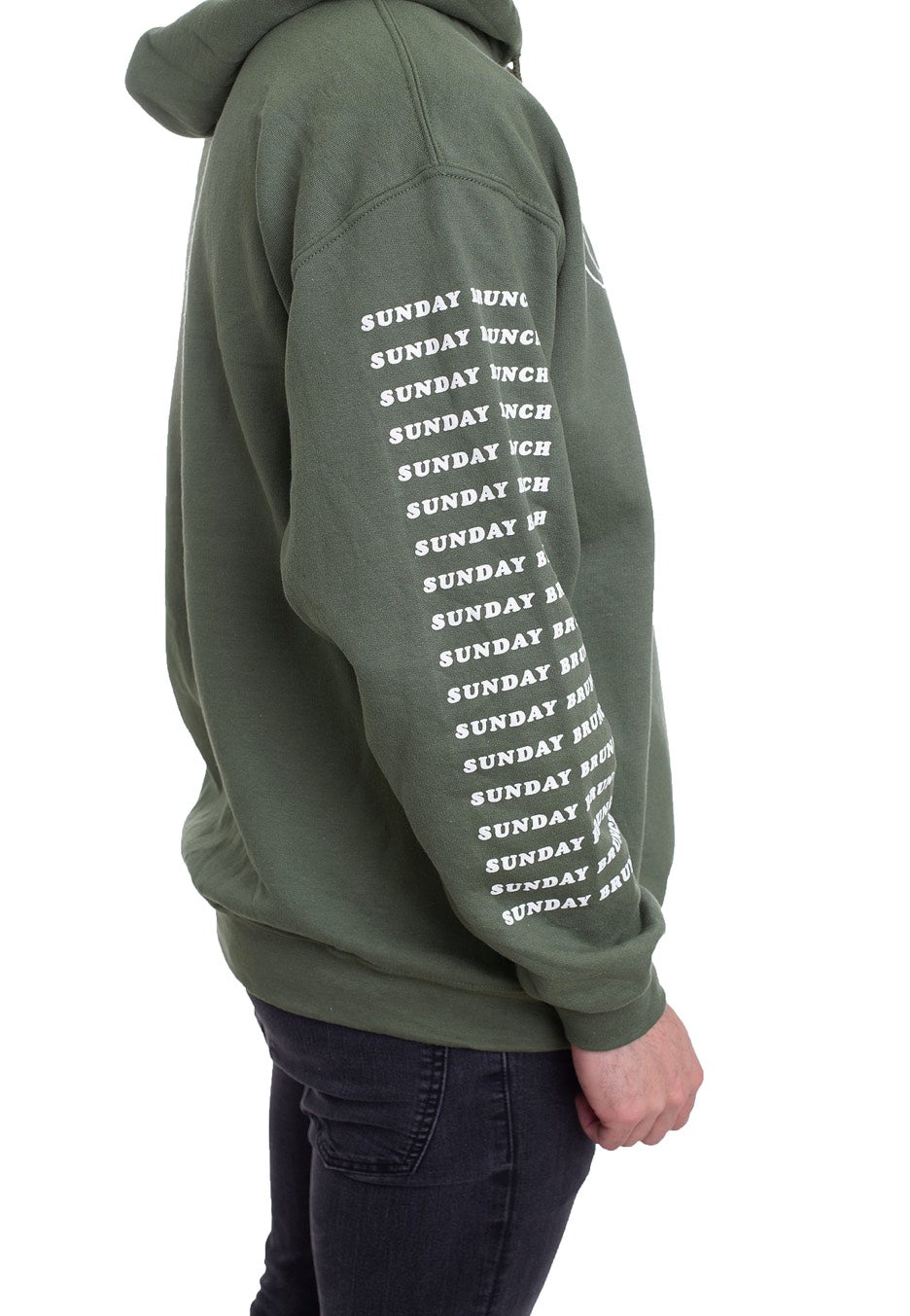 Chapel - Sunday Brunch Military Green - Hoodie Discount Wiki