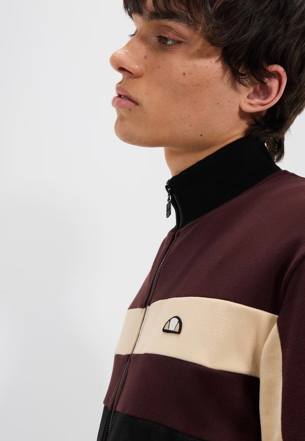 Ellesse - Anzios Track Brown/Black - Track Jacket With Credit Card