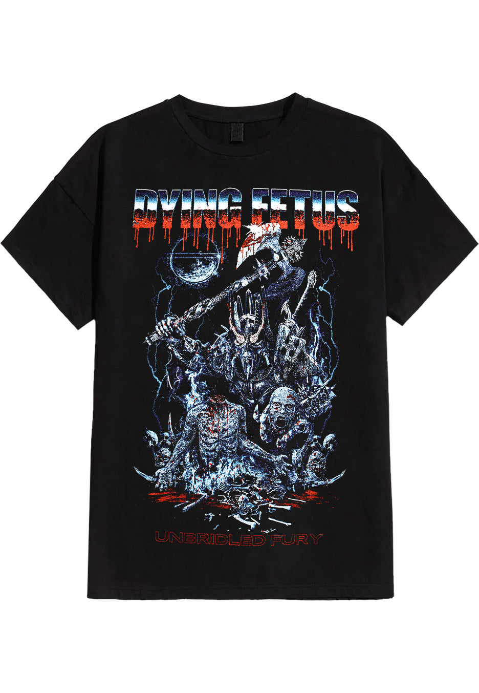 Dying Fetus - Unbridled Axe - T-Shirt Clearance Big Sale