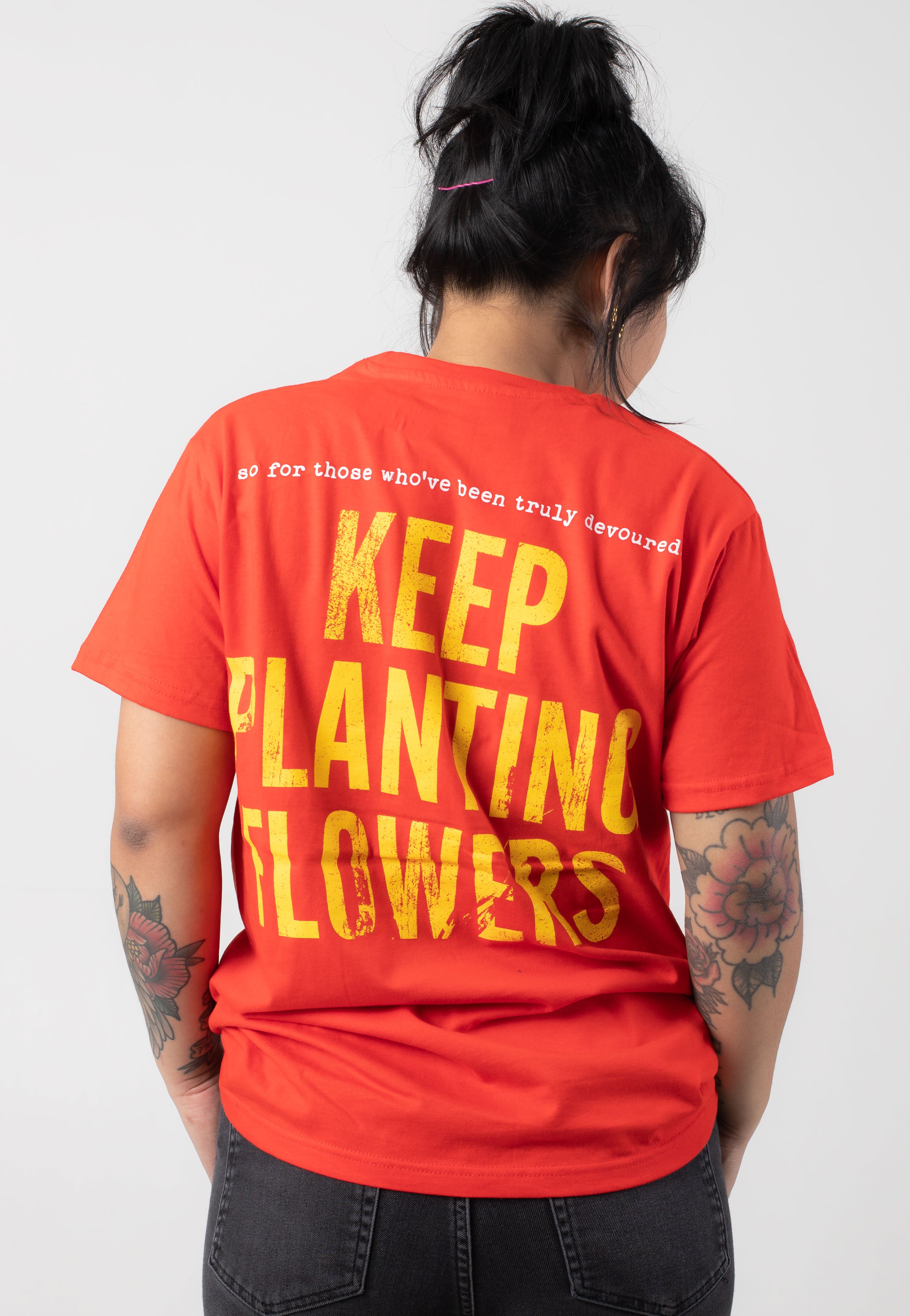 Stick To Your Guns - Keep Planting Globe Fire Red - T-Shirt Quality Free Shipping