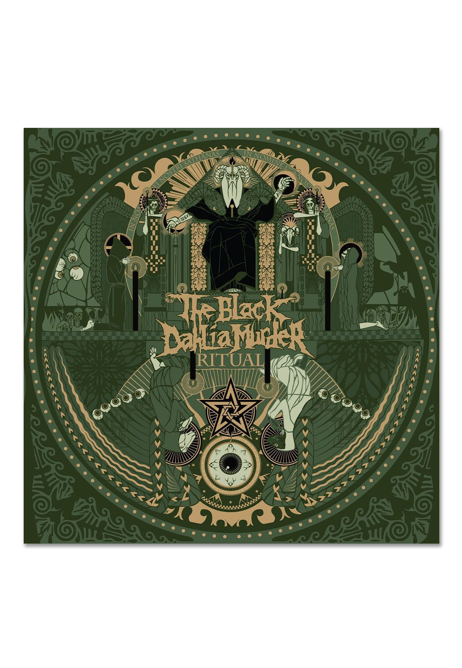 The Black Dahlia Murder - Ritual Ltd. Gold/Black - Colored Vinyl Cheapest Sale Online