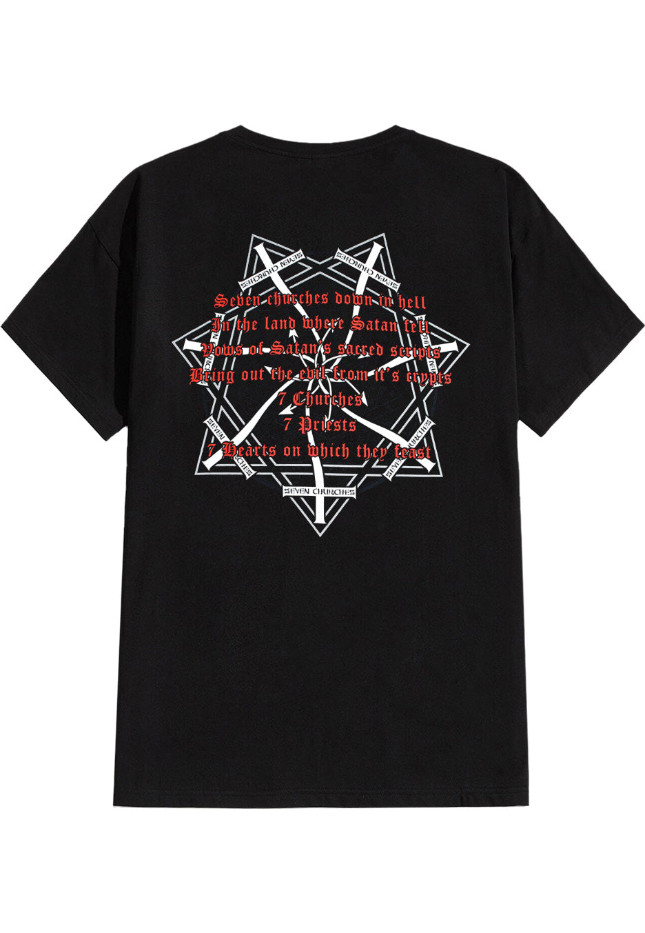 Possessed - Seven Churches - T-Shirt Discount Wide Range Of