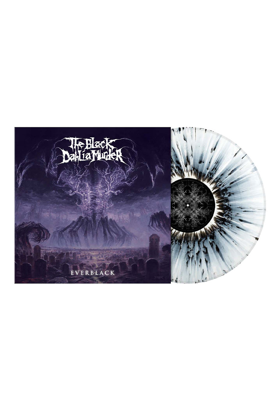 The Black Dahlia Murder - Everblack Ltd. White w/ Black - Splattered Vinyl Newest Cheap Pice