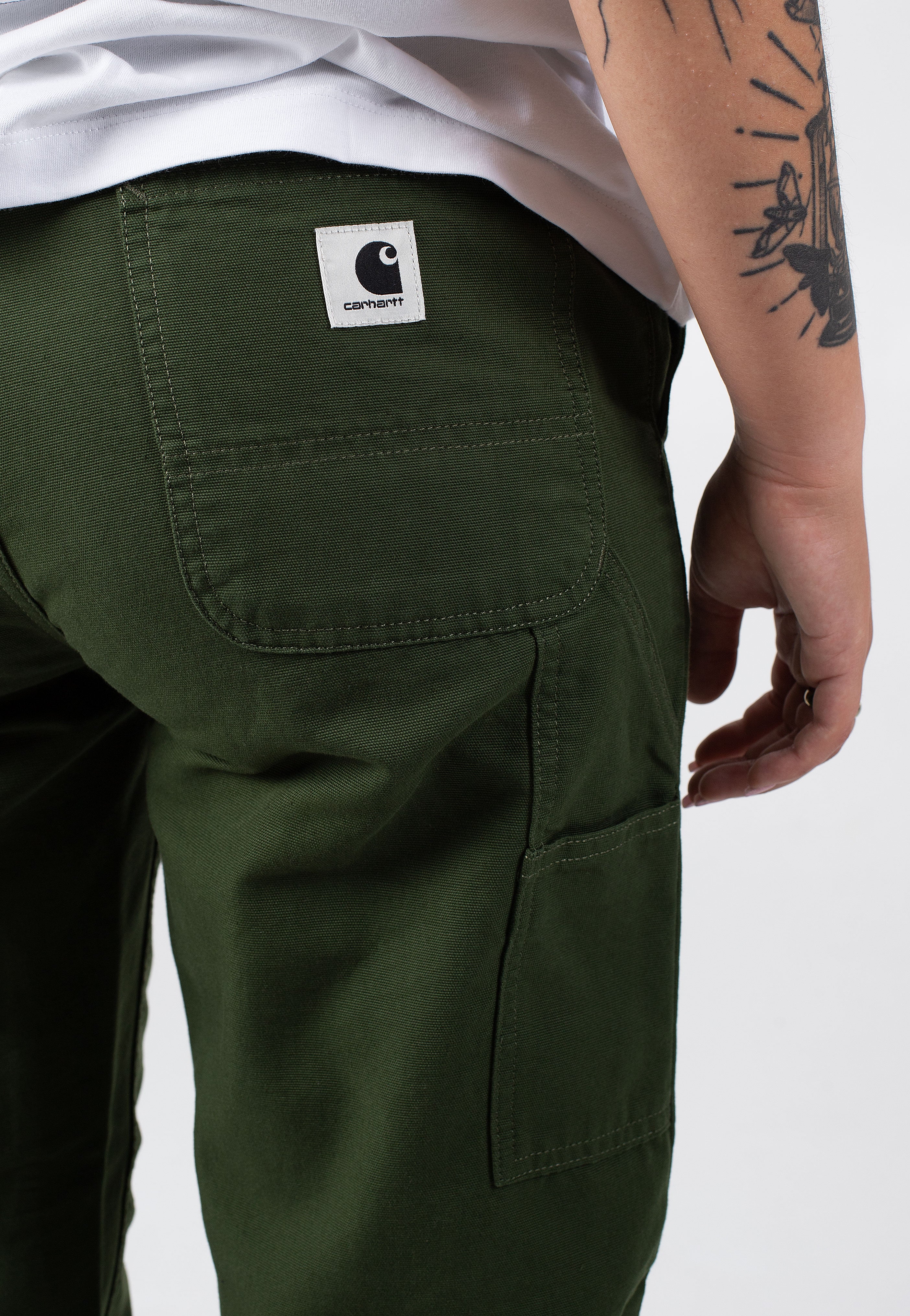 Carhartt WIP - W' Pierce Rinsed Tarragon - Pants