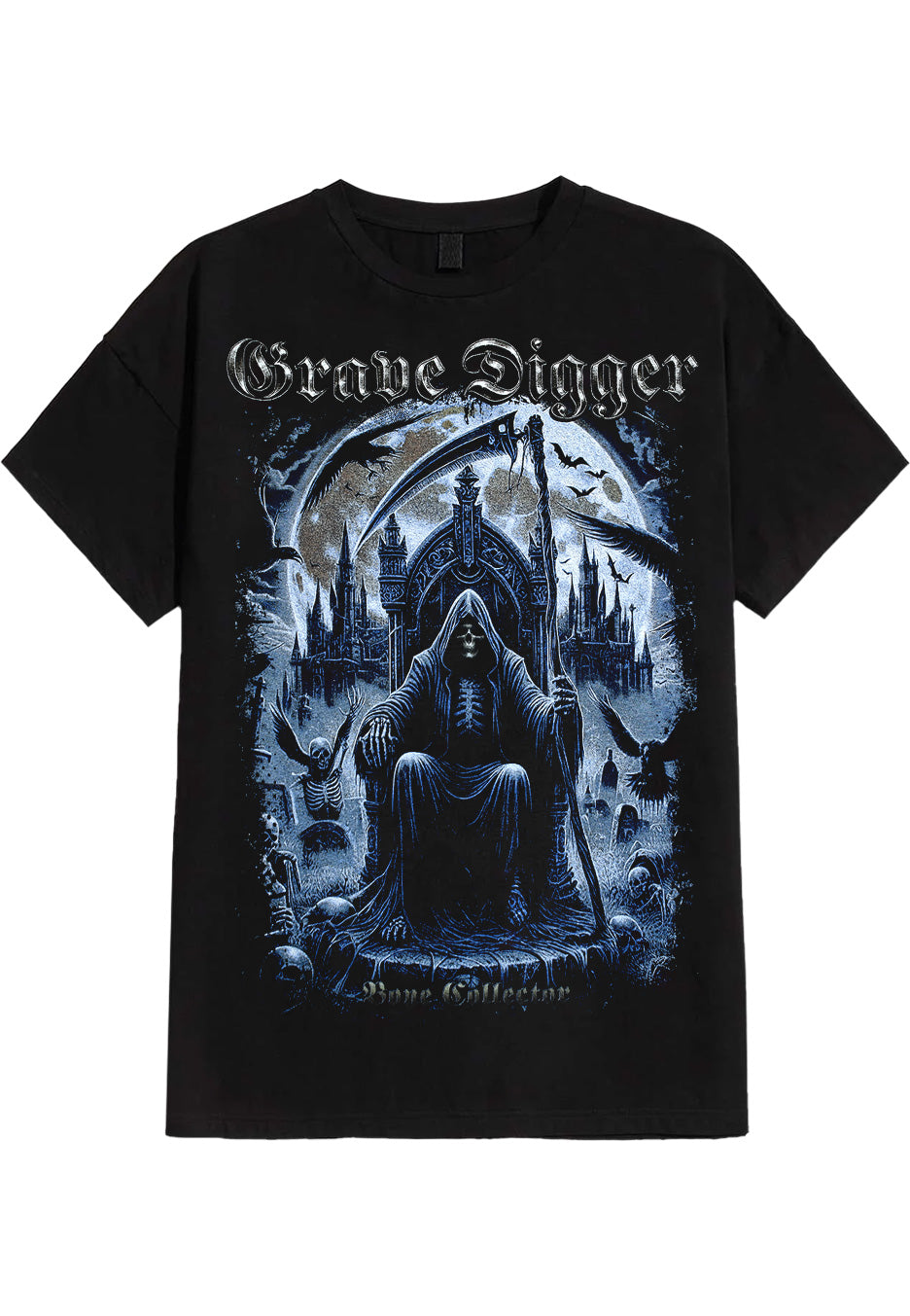 Grave Digger - Bone Collector - T-Shirt Pay With Paypal