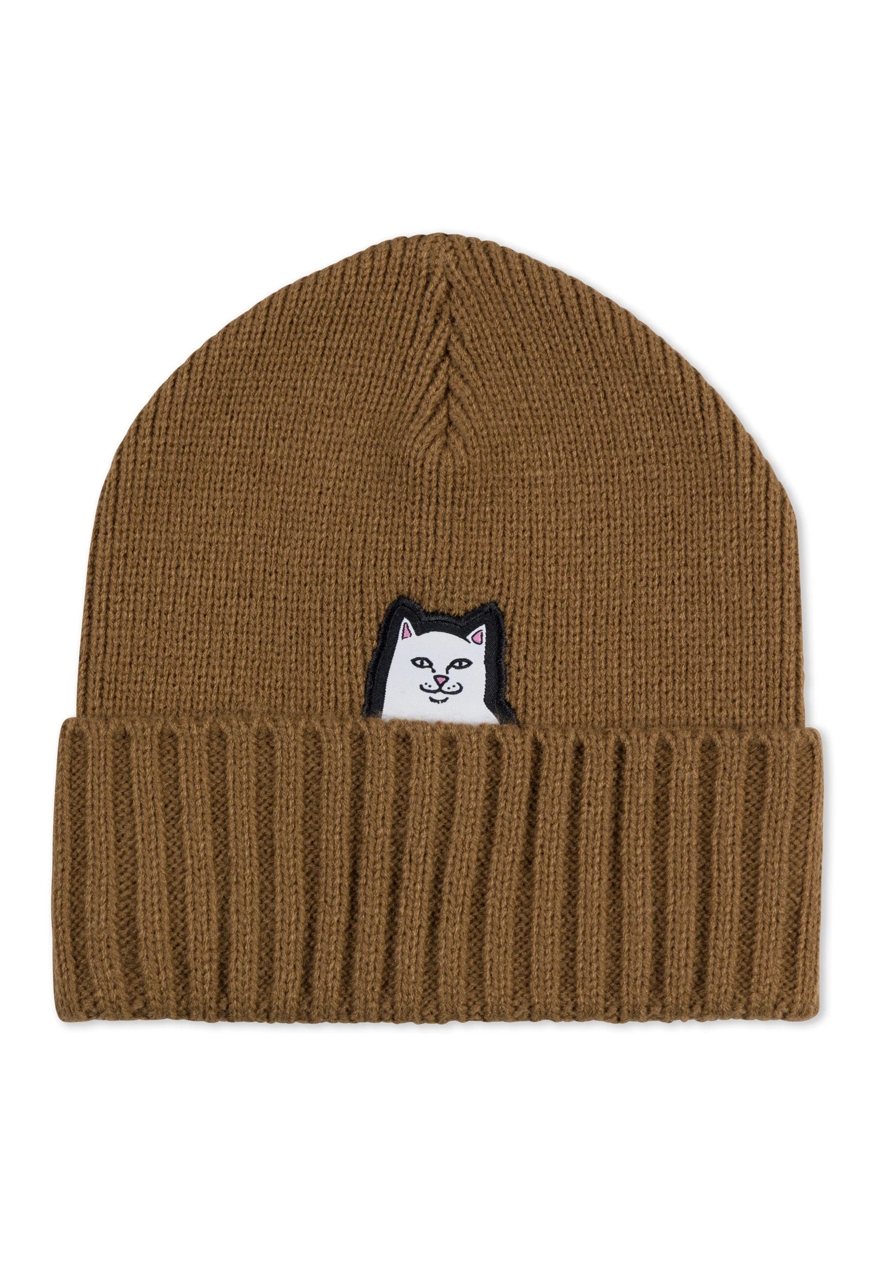 RIPNDIP - Lord Nermal Brown - Beanie With Mastercard Cheap Online