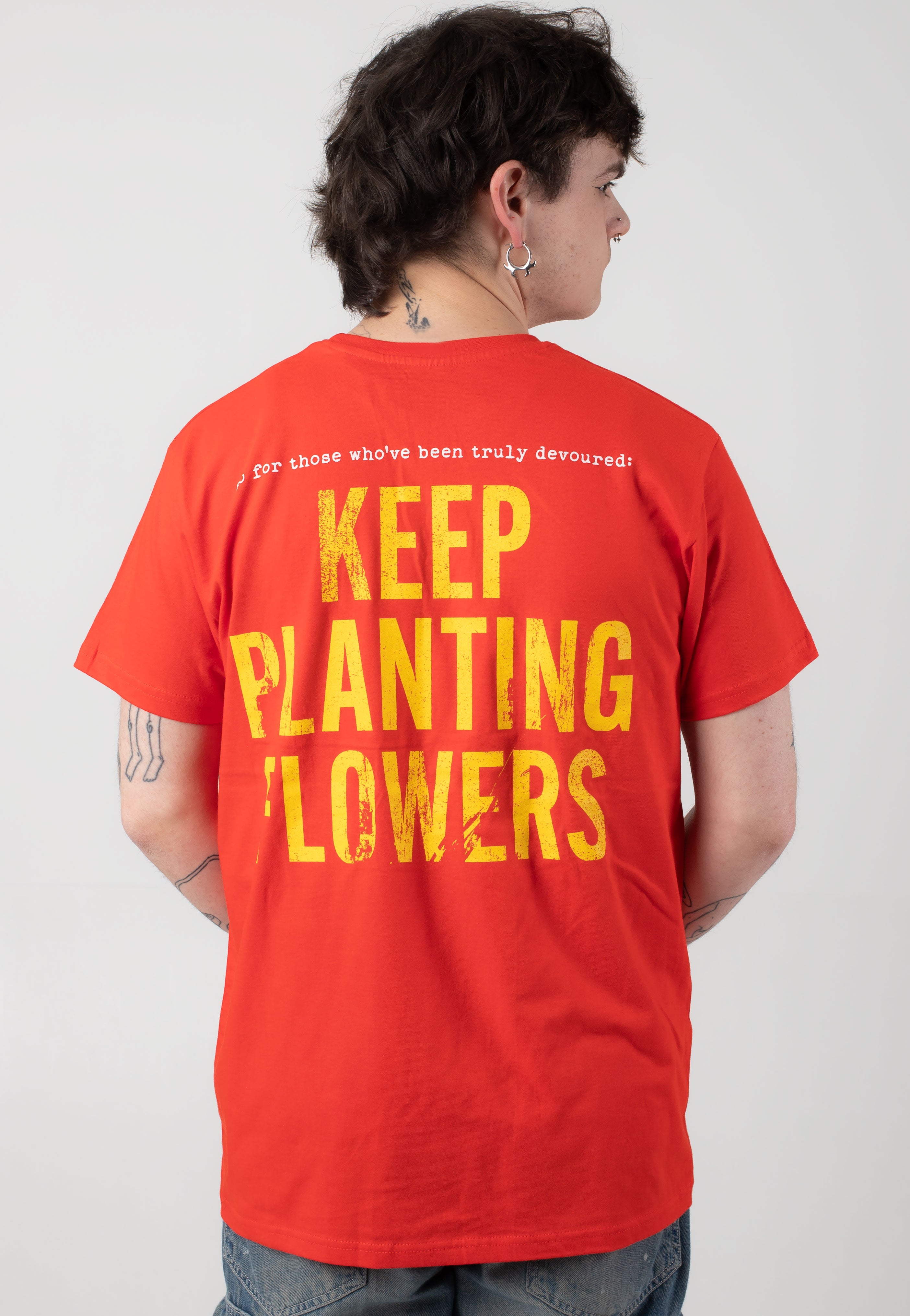 Stick To Your Guns - Keep Planting Globe Fire Red - T-Shirt Quality Free Shipping