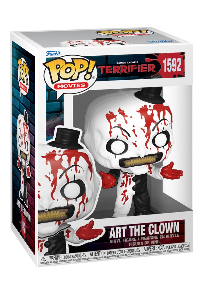 Terrifier - Art Of The Clown (Bloody) POP! Vinyl - Funko Pop Sale Authentic