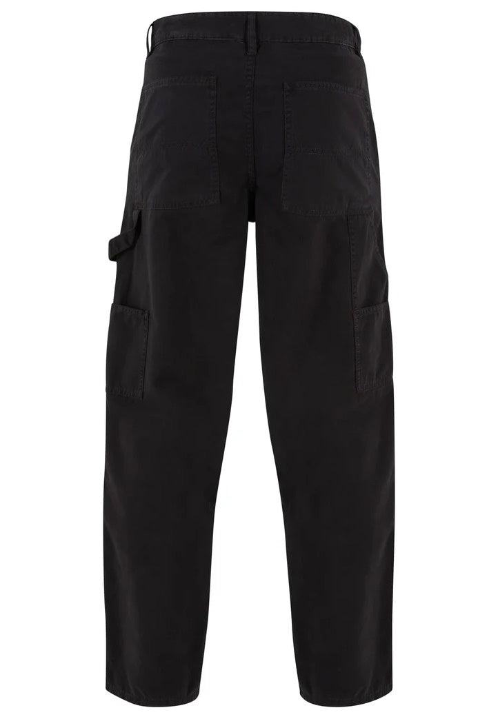 Urban Classics - Twill Double Knee Black - Pants Visit New Online