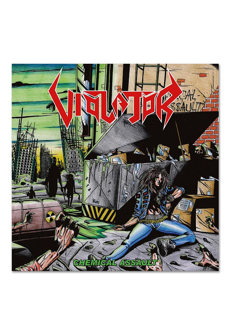 Violator - Chemical Assault Ltd. Mint w/ Red - Splattered Vinyl Cheap Cheap Online