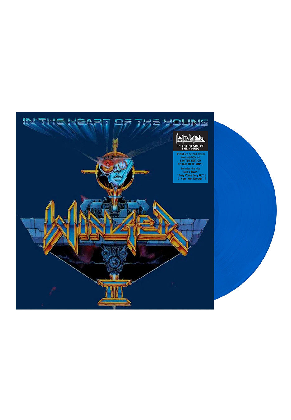 Winger - Winger II: In The Heart Of The Young Ltd. Blue - Colored Vinyl Outlet Wiki