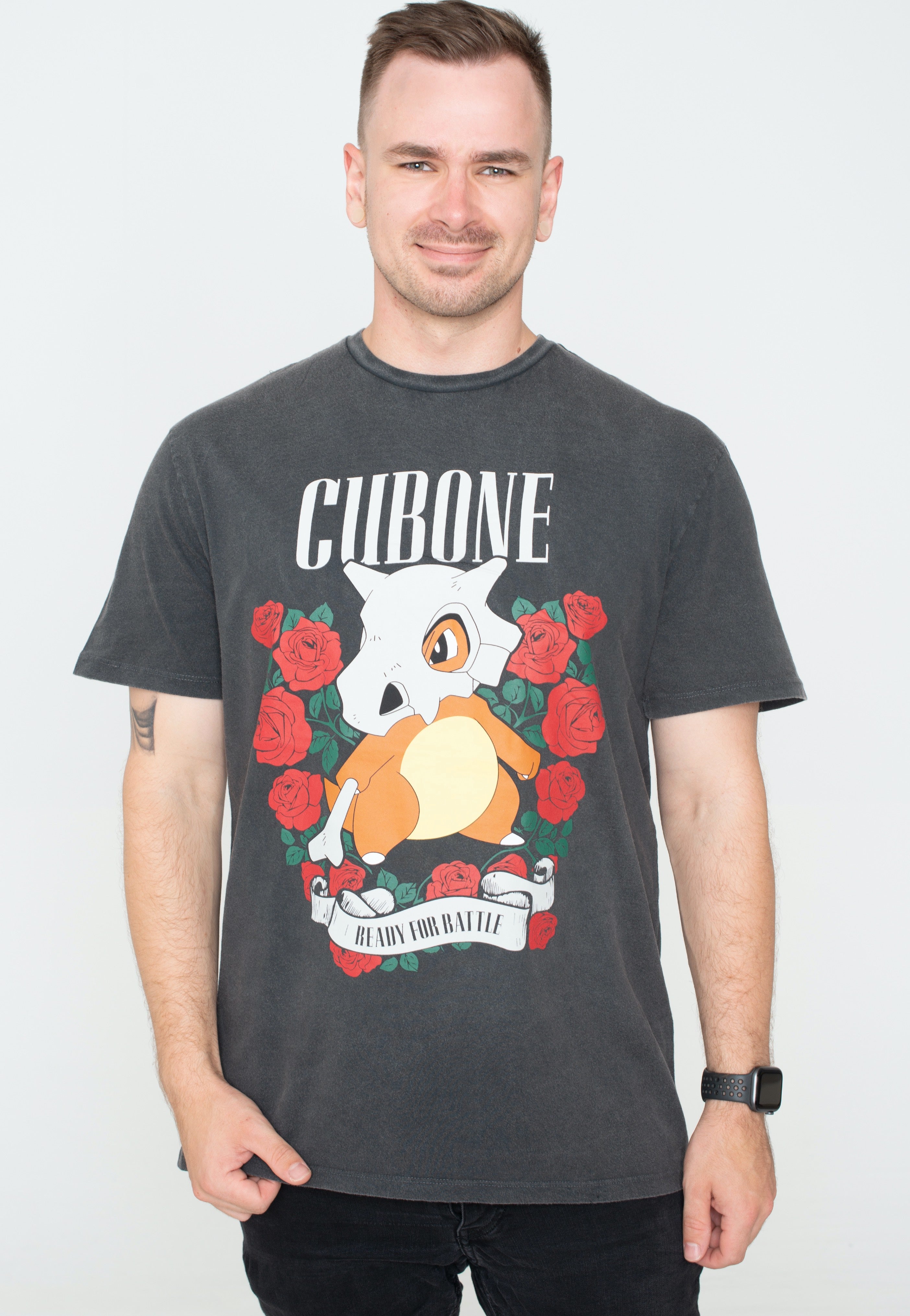 Pokémon - Cubone Acid Wash - T-Shirt Discount Wiki