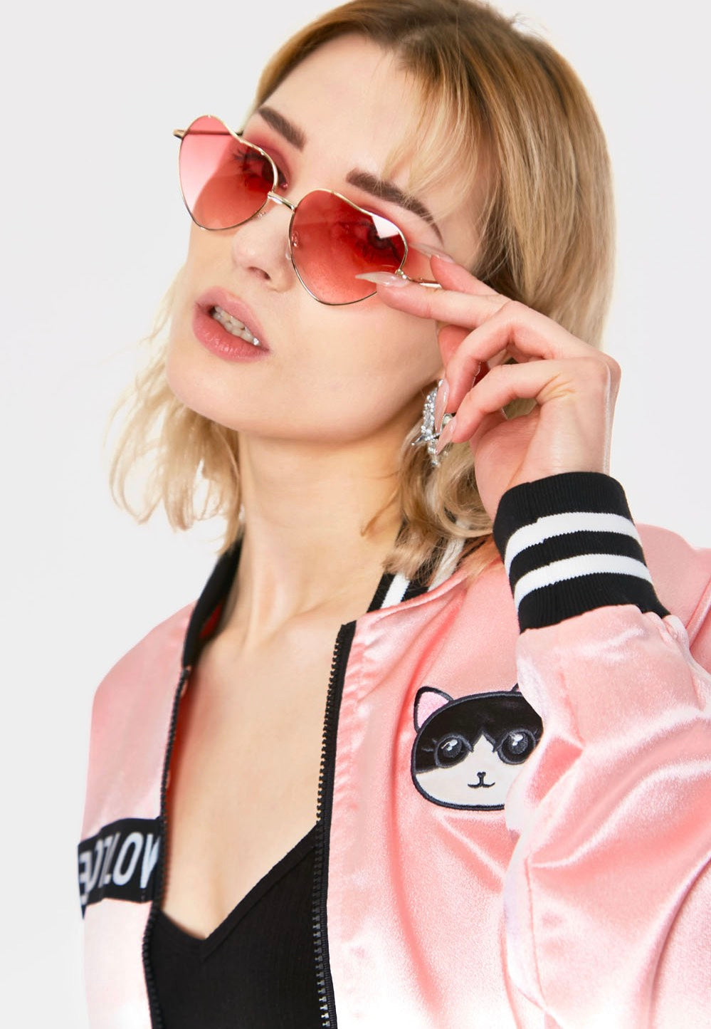 Jawbreaker - Y2K Shades In Pink - Sunglasses Outlet Buy