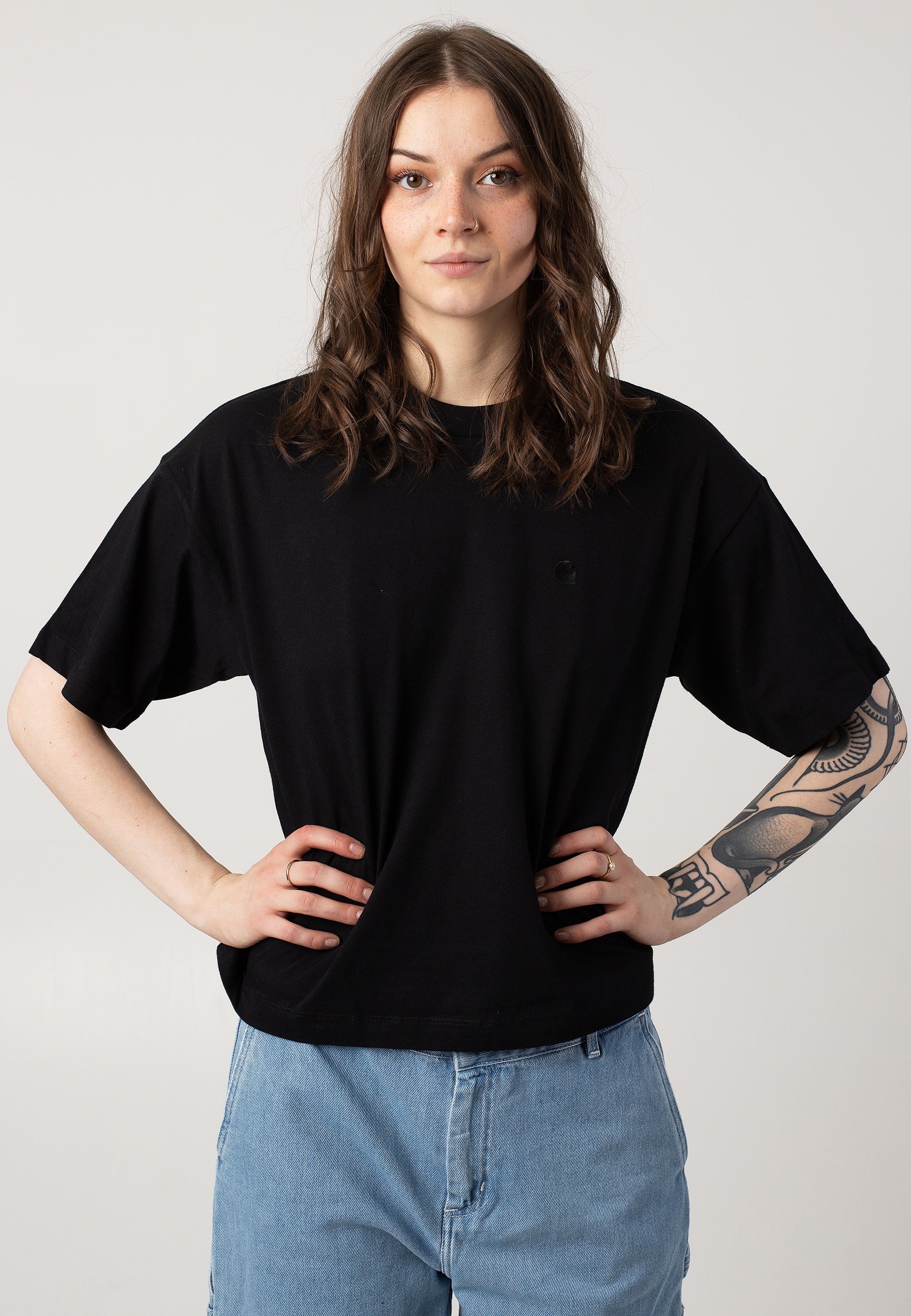 Carhartt WIP - W' Chester Black - T-Shirt