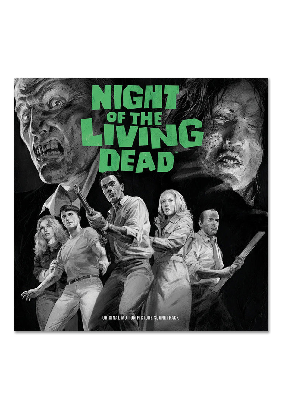 Night Of The Living Dead - Night Of The Living Dead OST Ltd. Black/White - Marbled 2 Vinyl Best Sale For Sale